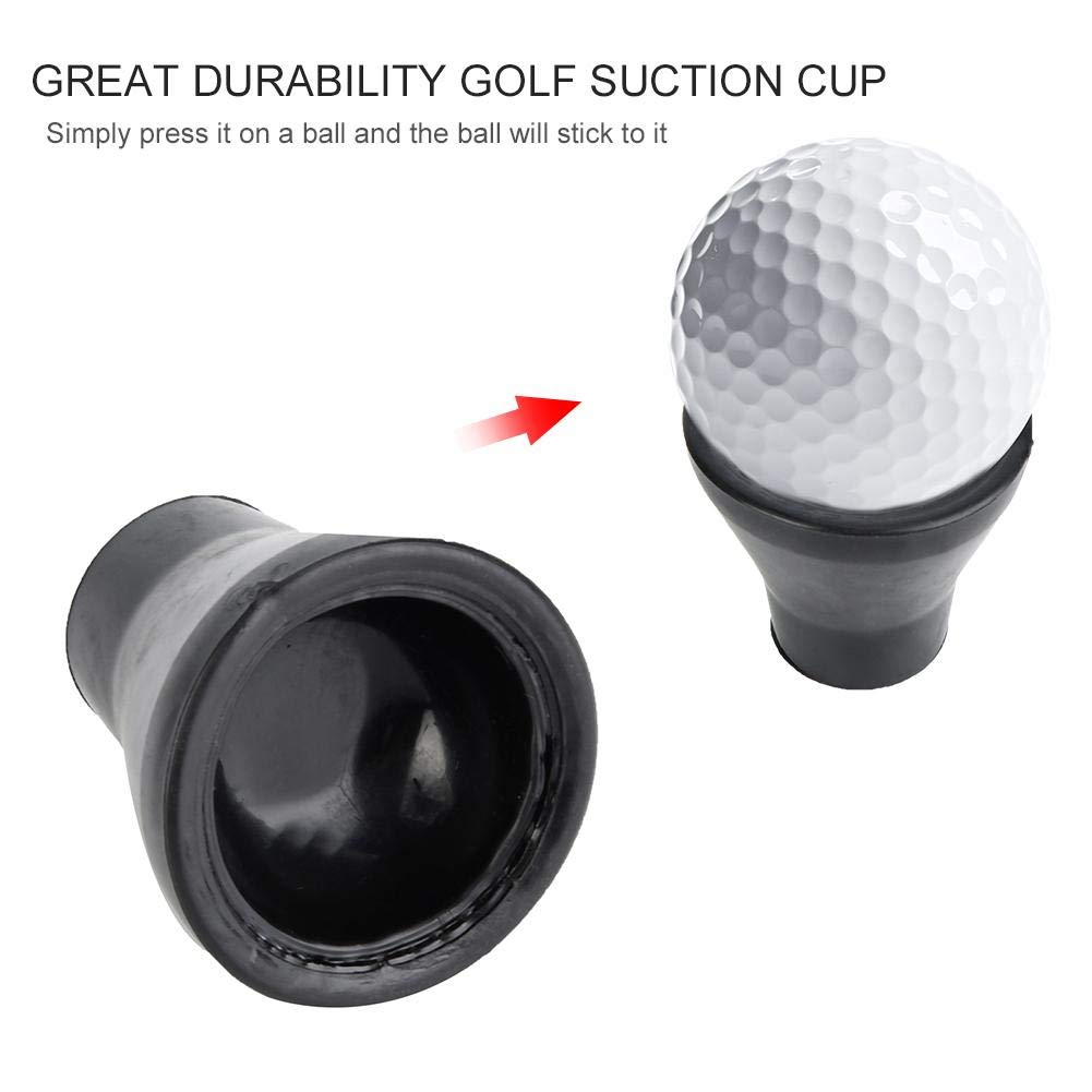 Golf Ball Claw - Golf Suction Cup Ball Retriever with Putter Grip | Easy Golf Ball Pick Up Tool for Practice & Course | Perfect for Driving Range, Putting Green & Backyard Training