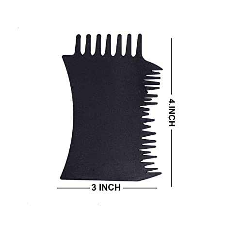 Morges Hairline Optimizer Comb for Hair Fibers - 2 Pack Black Comb Set for Men & Women - Perfect for Thinning Hair & Bald Spot Coverage - Styling & Volume Boost for Everyday Use