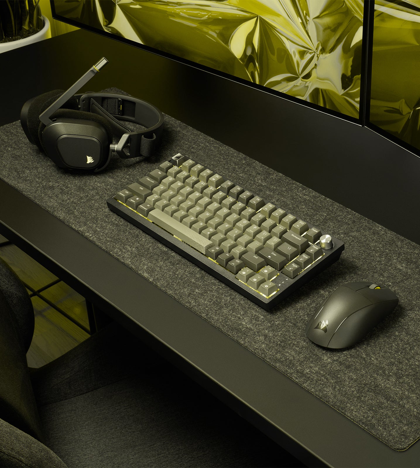 Corsair Gaming Keyboard, Mouse, and Headset Bundle - High-Performance PC Gaming Accessories for Esports & Streaming