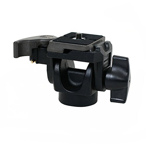 Manfrotto 234RC Monopod Head with Quick Release Plate - Replacement for 3229 Model - Perfect for Photography, Videography & Outdoor Shooting