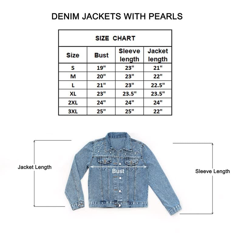 Custom Denim Jacket for Women with Pearl Embellishments - Personalized 'Future Mrs' Wedding Jacket & Wifey Denim Jacket | Perfect for Bridal Showers, Bachelorette Parties & Romantic Getaways