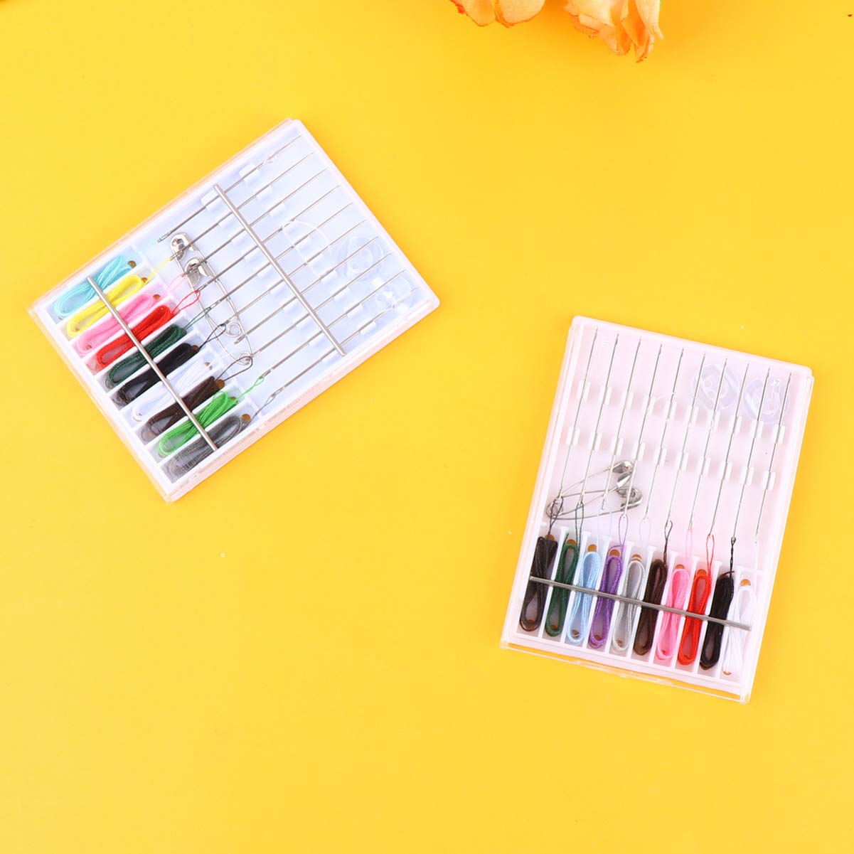 4-Piece Sewing Thread & Needle Set for DIY & Crafts