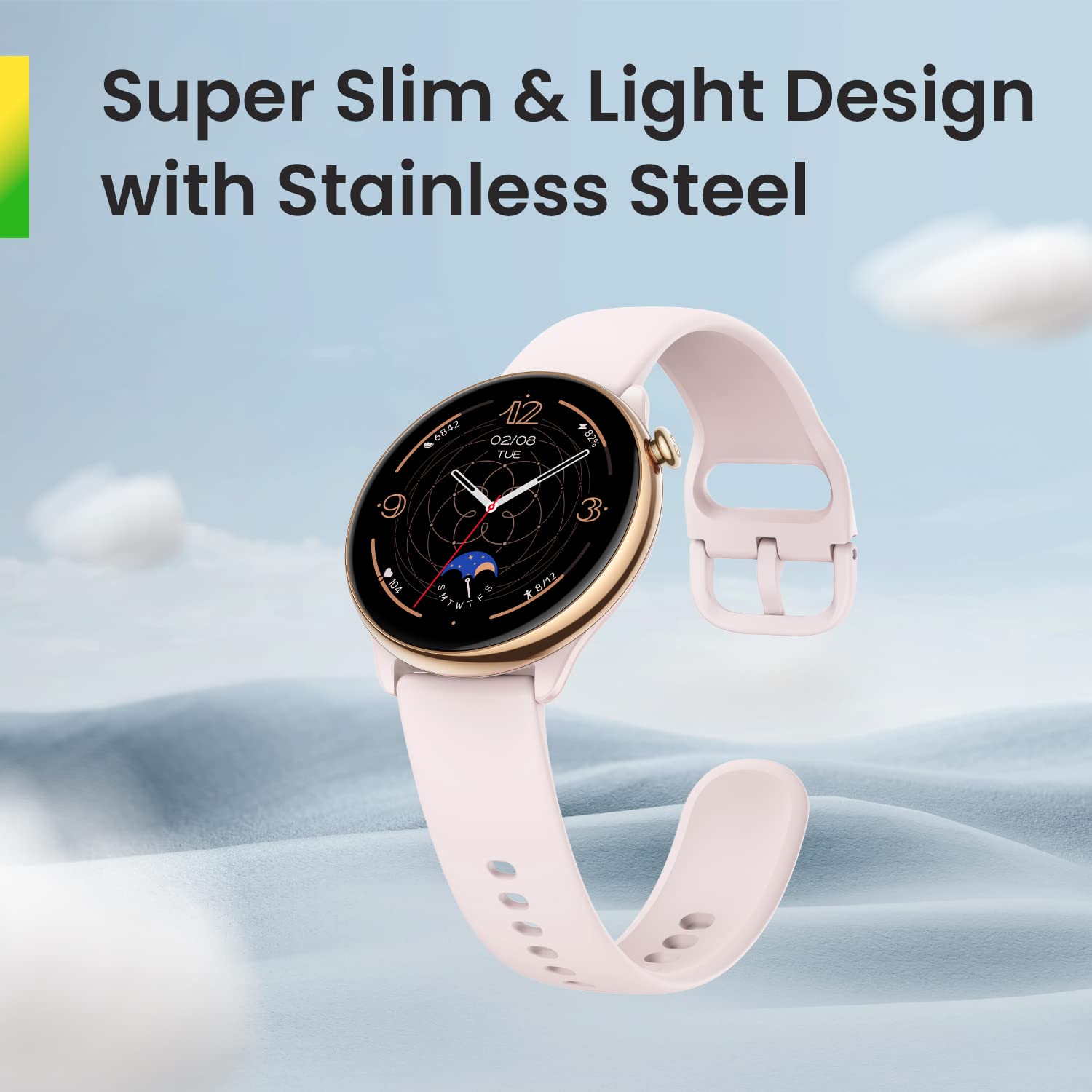 Amazfit GTR Mini 43mm Smartwatch for Women & Men - GPS Fitness Tracker with 120+ Sports Modes, 14-Day Battery, Heart Rate & SpO2 Monitor | Perfect for Running, Cycling & Daily Activity Tracking