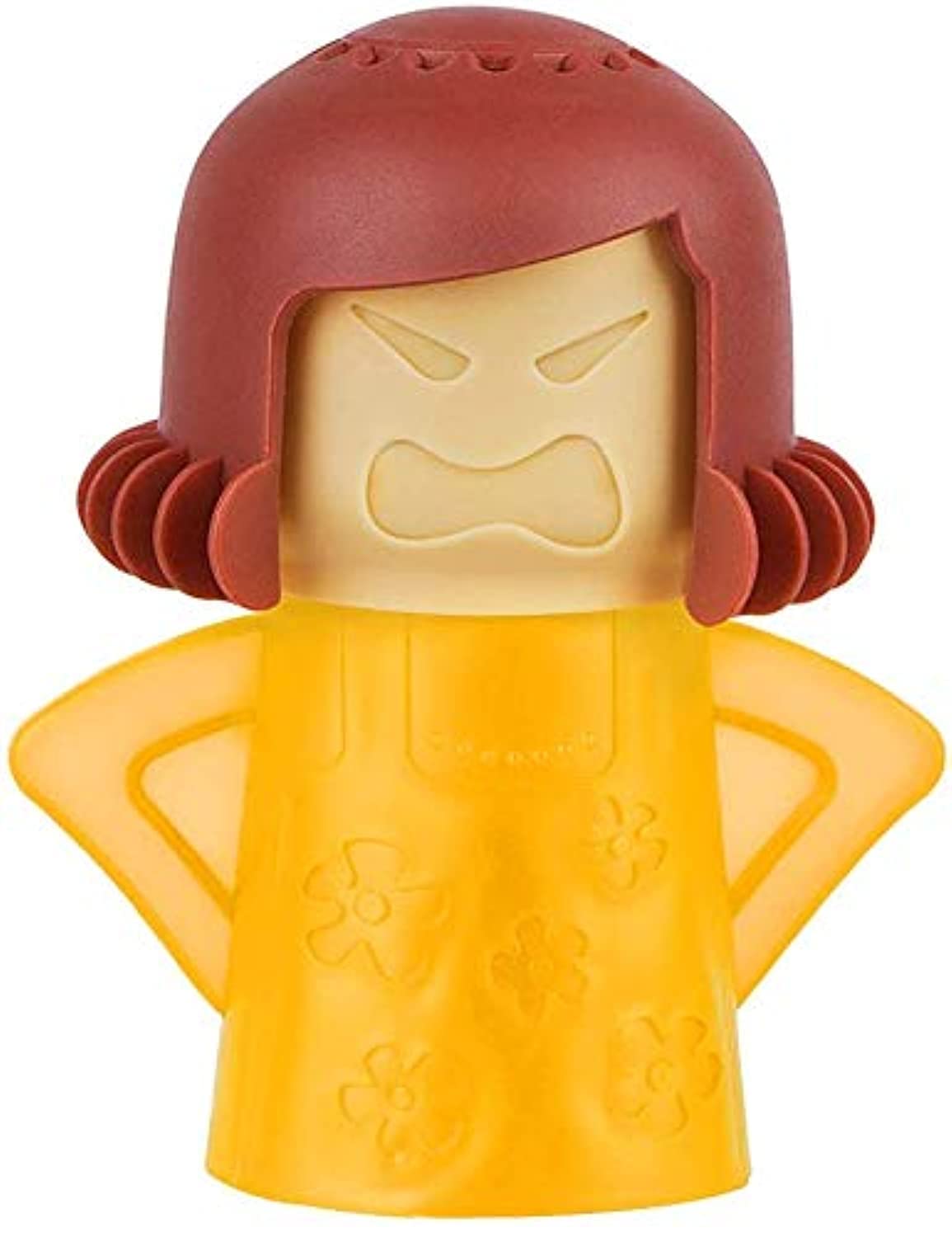 Angry Mama Microwave Cleaner - Fast & Easy Steam Cleaner for Microwave Ovens | Removes Grease & Disinfects with Vinegar | Perfect for Kitchen Cleaning & Sanitizing | Ideal for Busy Homes & Quick Microwave Maintenance
