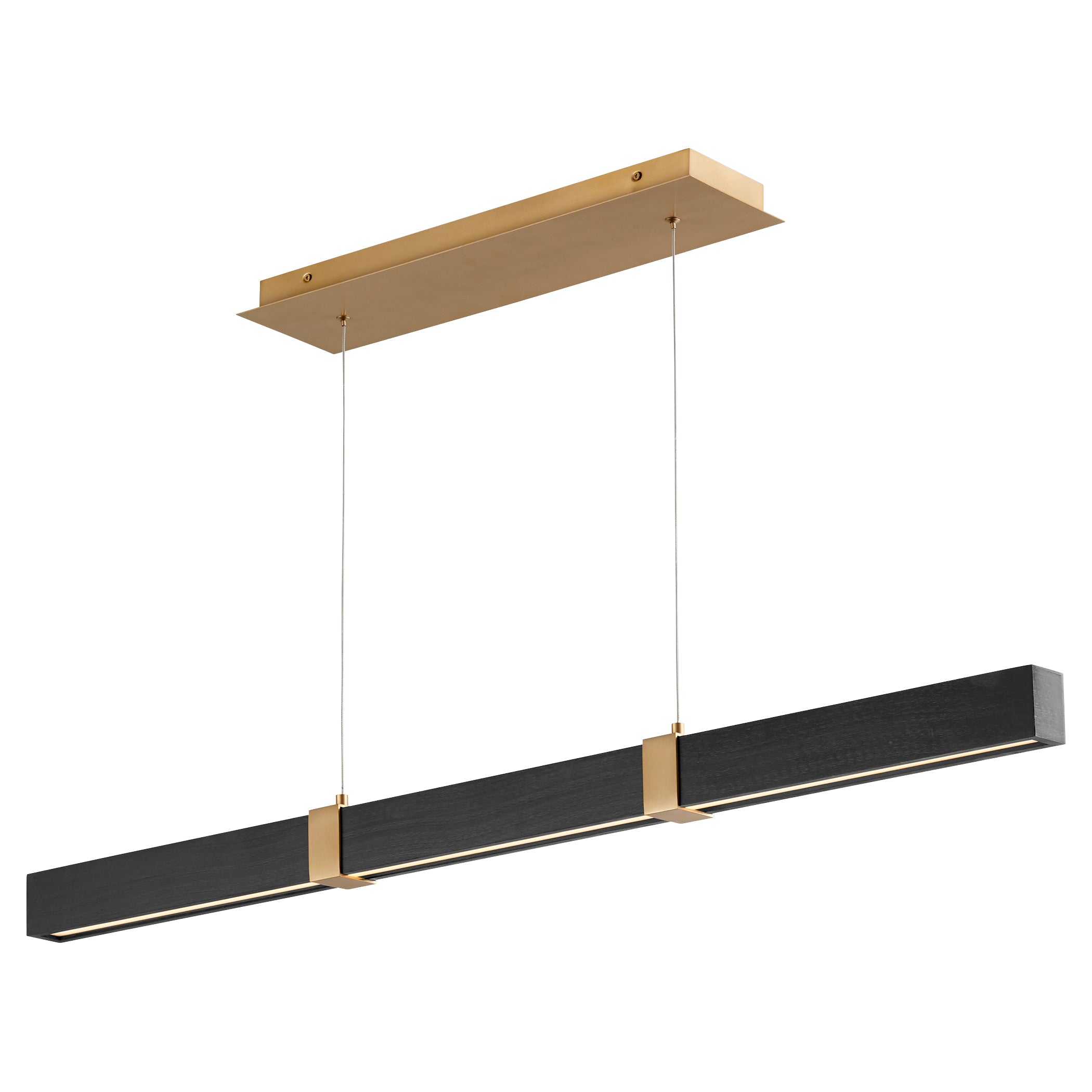 Oxygen Decca 3 48 1540 Pendants - Aged Brass with Black Oak Finish | Vintage Style Necklace for Women, Perfect for Parties, Weddings & Everyday Wear
