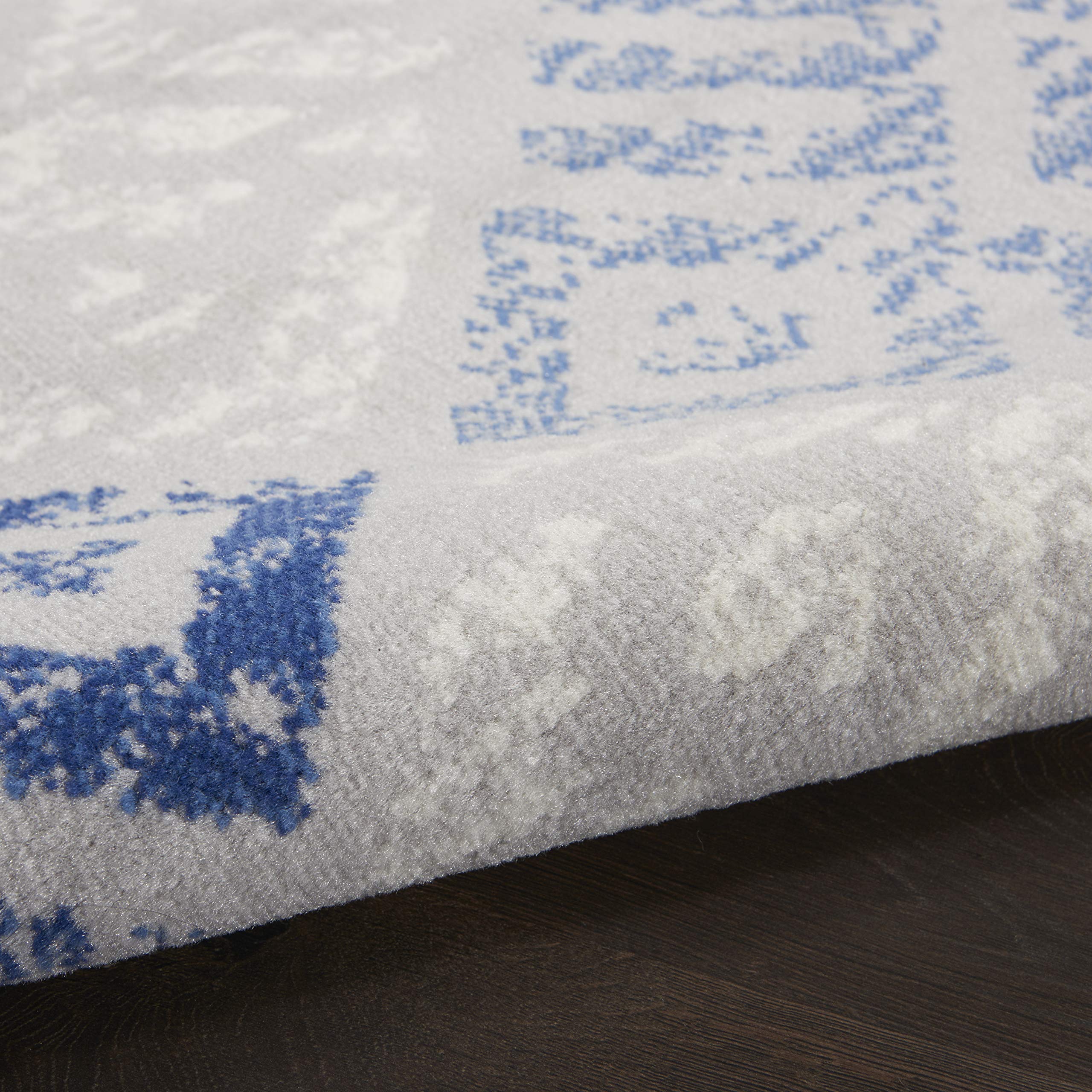Nourison Whimsicle Tribal Grey Blue 8'4