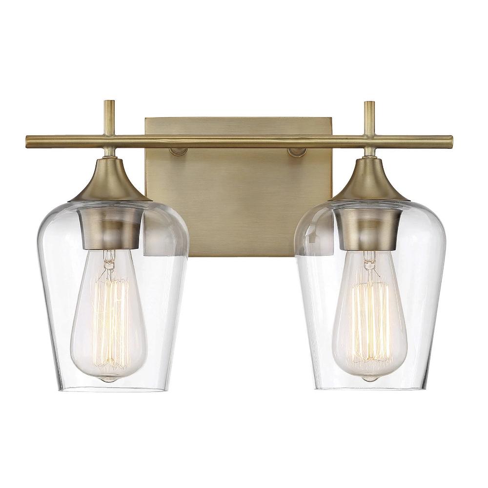 Brantley Vanity Bronze - Elegant Bathroom Vanity Light Fixture for Modern & Classic Home Decor | Perfect for Bathroom, Powder Room & Dressing Area Lighting