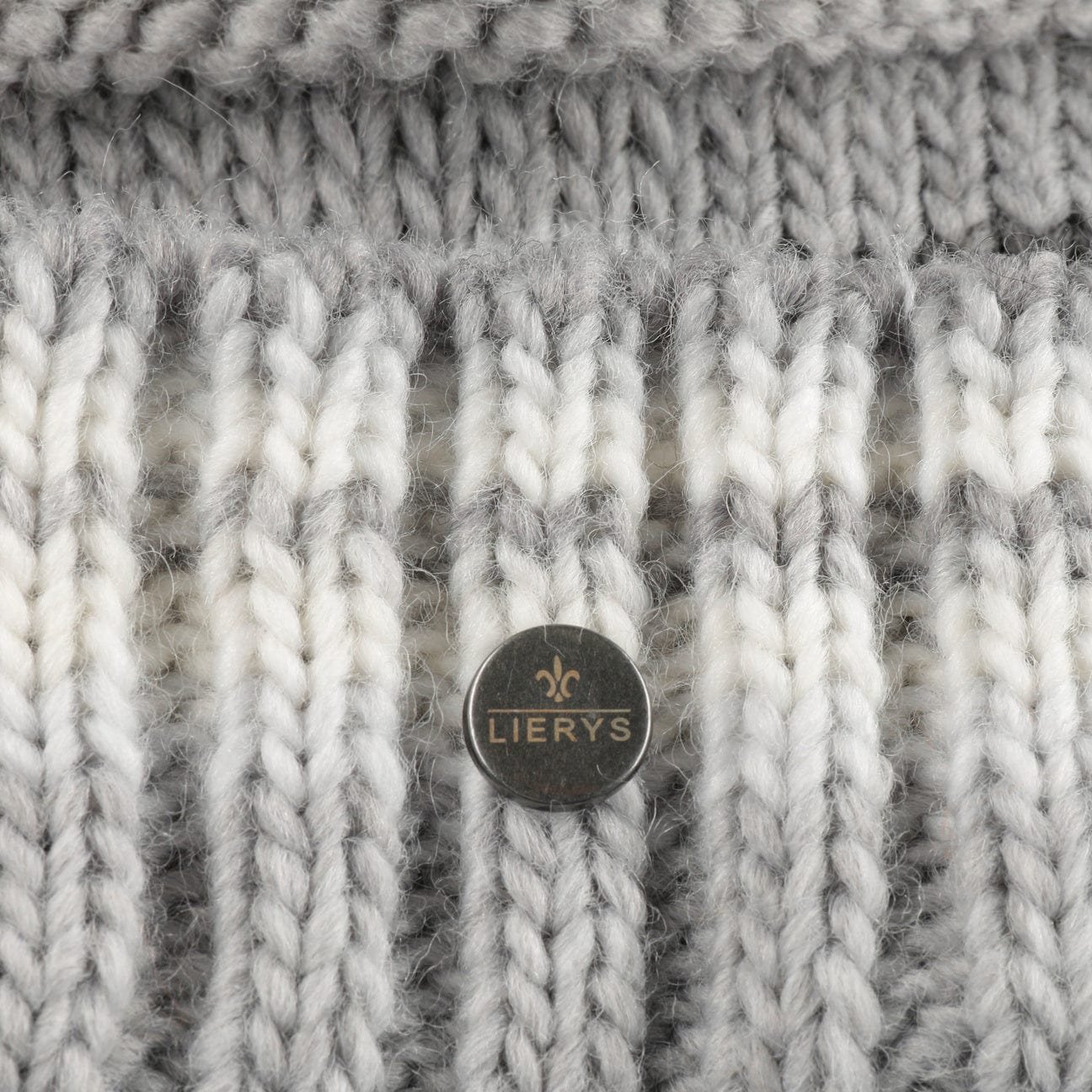 Lierys Faux Fur Pompom Beanie - Soft Winter Knit Hat for Women & Men - Cozy Cold Weather Accessory for Skiing, Snowboarding & Outdoor Activities