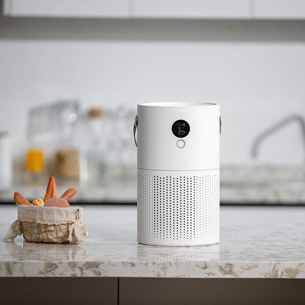 Essential Air Purifier - Eliminates 99.7% of Air Pollutants | Advanced HEPA Filtration System for Home | Perfect for Allergy Relief & Cleaner Indoor Air