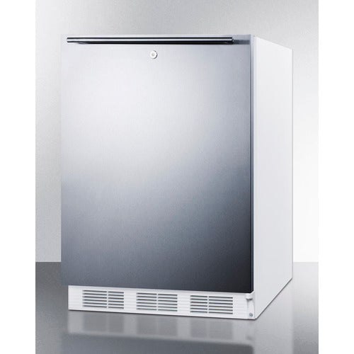 Accucold 24-Inch Wide Built-In All Refrigerator - ADA Compliant (Model FF7LWBISSHHADA) - Perfect for Restaurants, Offices & Small Spaces
