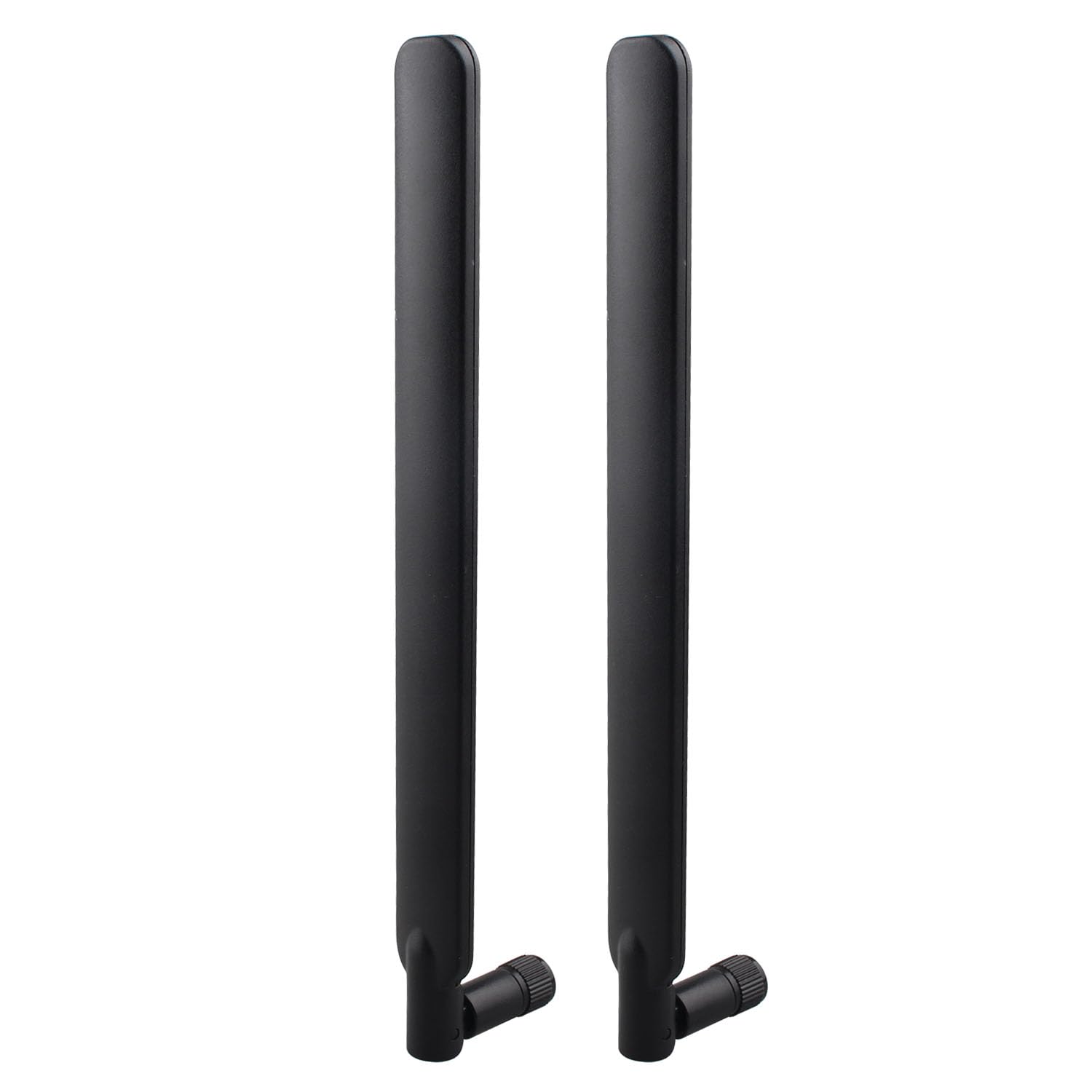 2-Pack 4G LTE SMA Male Omni-Directional Antenna 8dBi Gain - Full Band External Antenna for CPE Routers, Trail Cameras, Mini PCIE Cards, Wireless Access Points, Range Extenders & Modems - Boost Signal for Outdoor/Indoor Connectivity