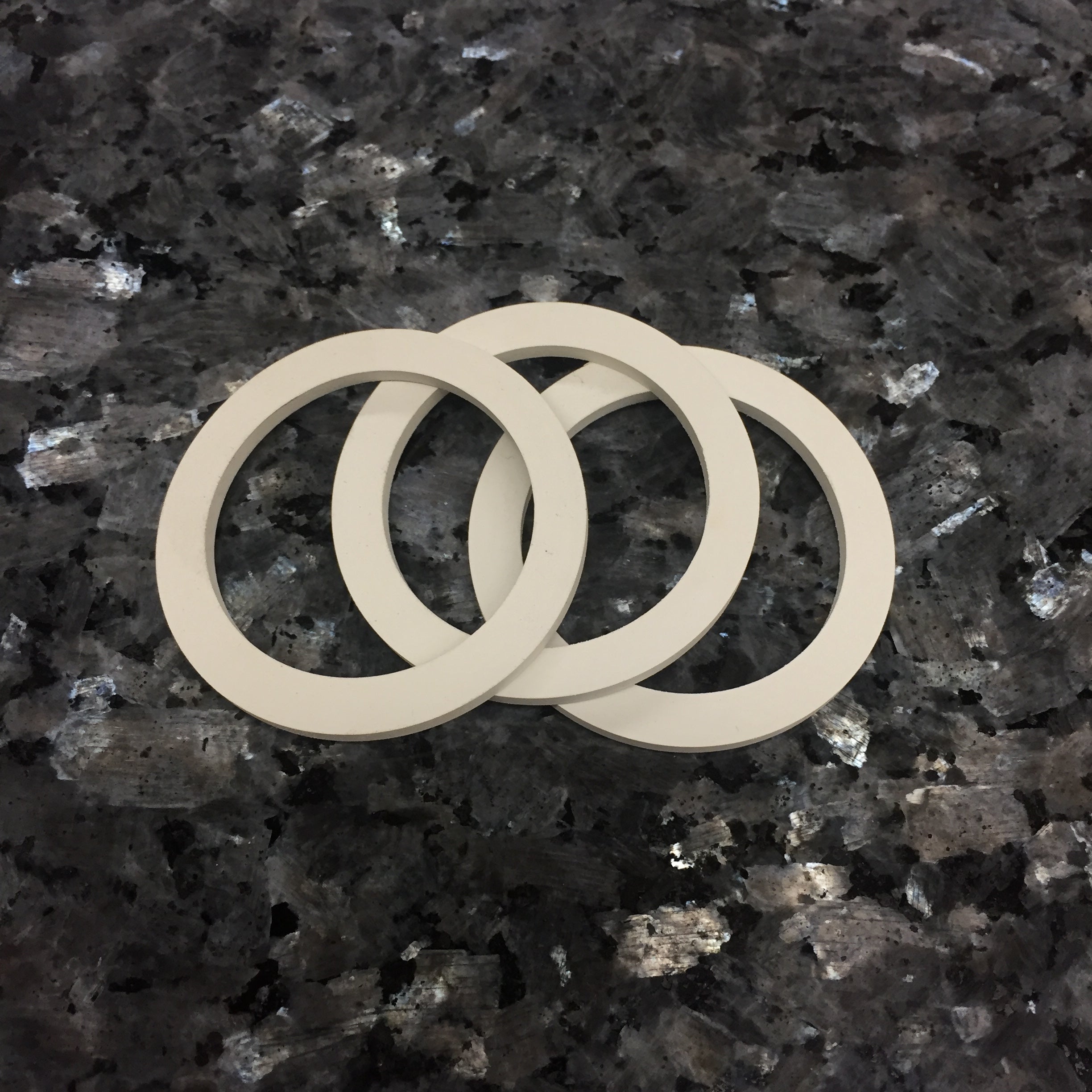 Premium Moka Pot Seals Replacement Gaskets - Compatible with 3 to 12 Cup Stovetop Espresso Makers (3-Pack) - Perfect for Leak Prevention & Daily Coffee Brewing