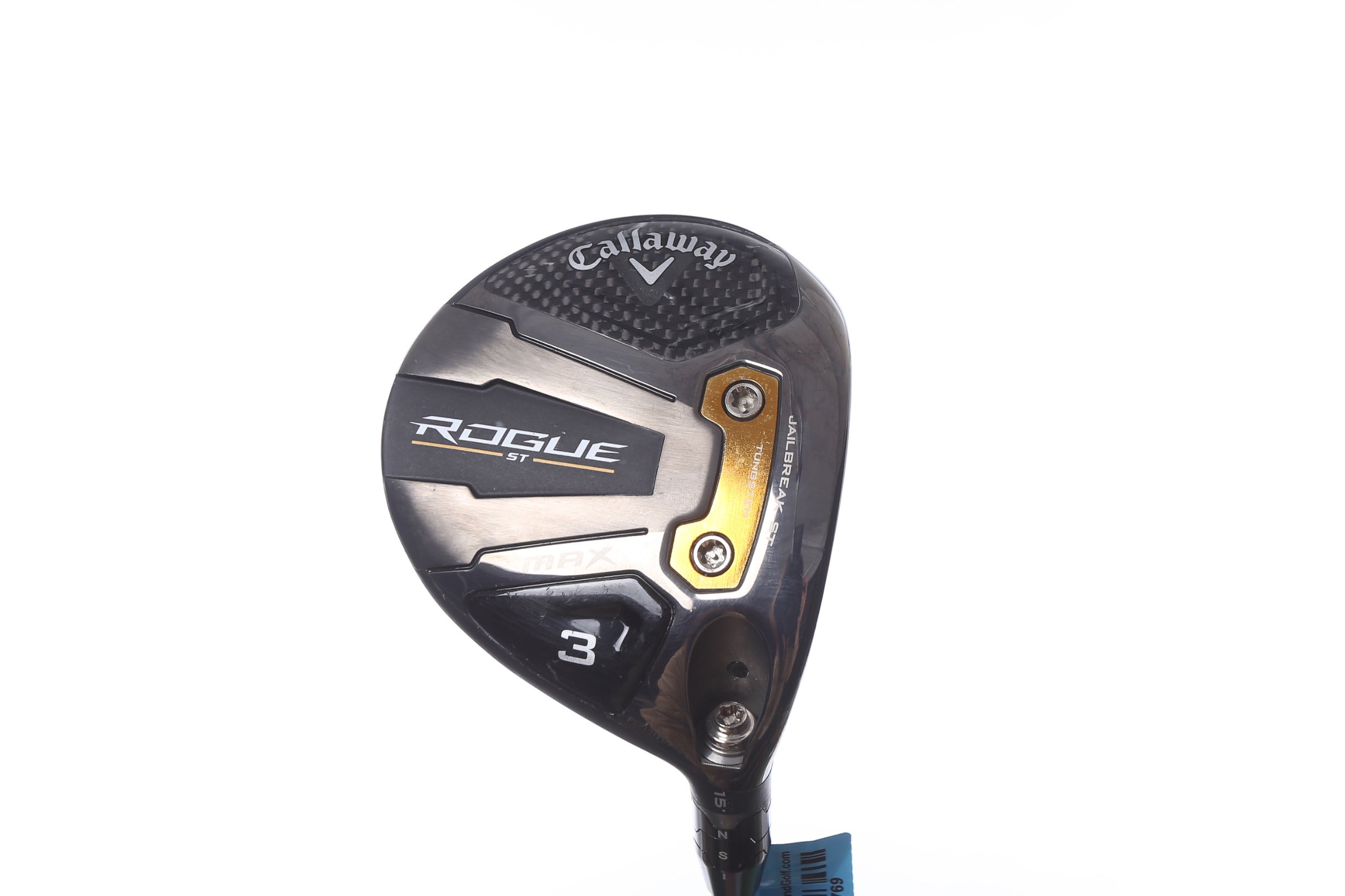 Used Callaway Rogue ST MAX 3 Wood Golf Club - Right Handed 15° Stiff Flex for Men | Perfect for Long Fairway Shots & Improving Distance Control
