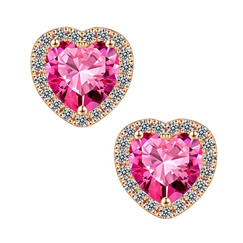 RoseGold-10-Oct-Created Pink Sapphire