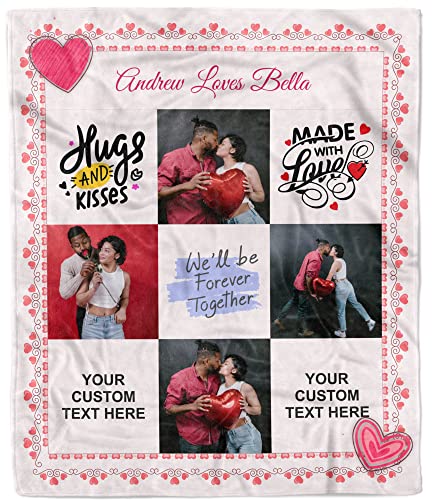 Red Photo Blanket 33