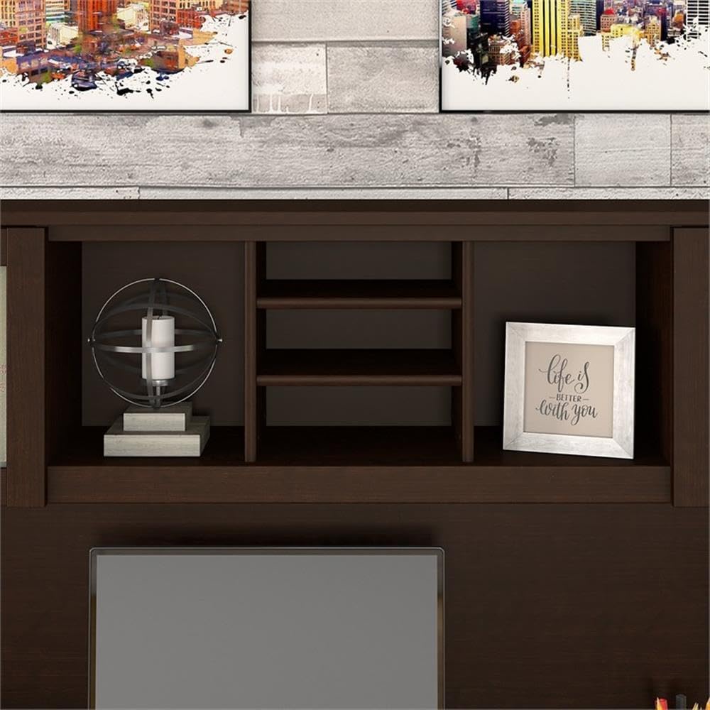 Bush Furniture Somerset Desk Hutch with Hutch, 71