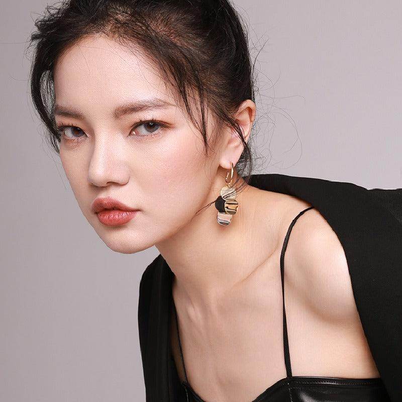 Unique Fringe Earrings for Women - Elegant Silver Dangle Earrings for Parties & Special Occasions | Perfect Gift for Her | Fashion Jewelry Accessories
