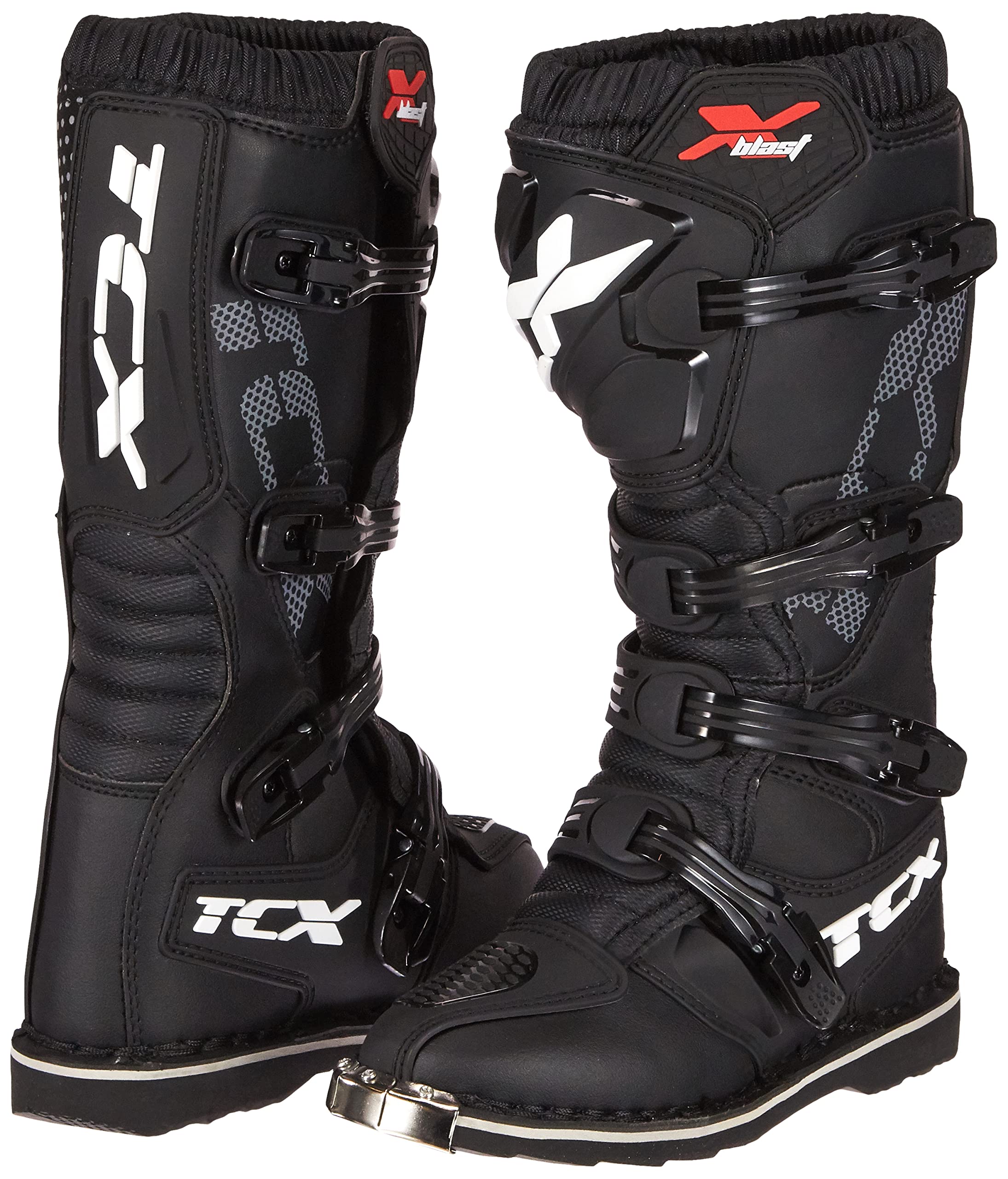 TCX Men's Motorcycle Biker Boots - Durable Leather Riding Boots for Cruiser & Sport Bikes - Waterproof & Comfortable for Long Rides & Daily Commuting