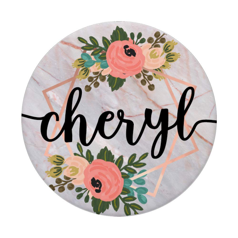 Cheryl Floral Rose Wreath PACH164 PopSockets PopGrip - Interchangeable Phone & Tablet Stand with Swappable Base | Perfect for iPhone, Samsung, iPad & More | Great Gift for Birthdays, Holidays & Everyday Use