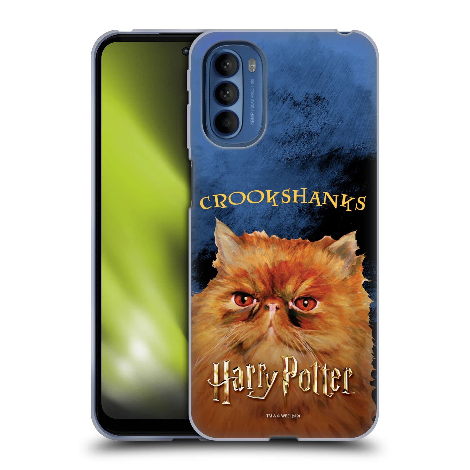 Harry Potter Crookshanks Prisoner of Azkaban II Soft Gel Case for Motorola Moto G41 - Officially Licensed by Head Case Designs, Perfect for Fans and Daily Protection