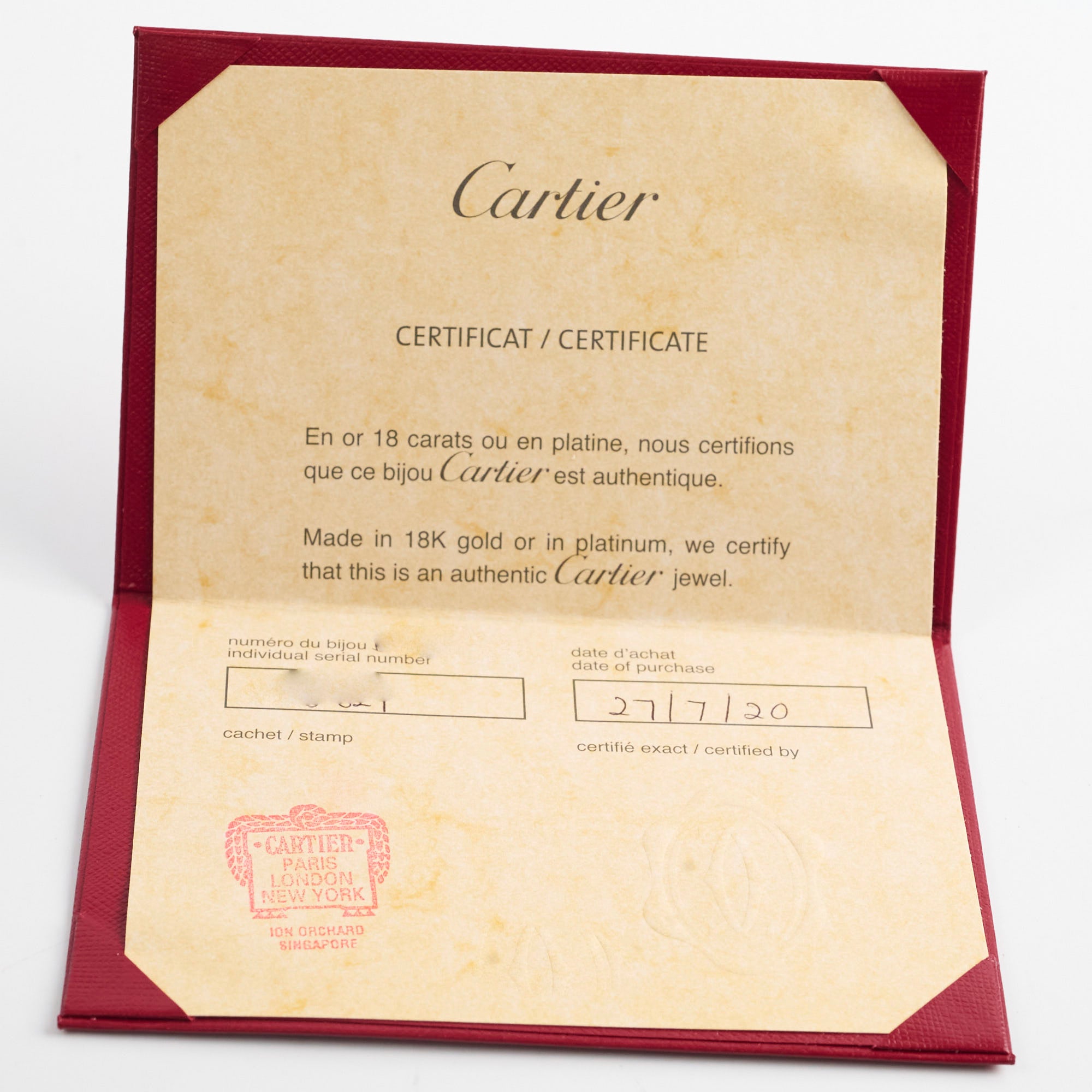 Cartier Juste Un Clou JUC Small Model Pink Gold Ring Size 16 - Luxury Jewelry for Women, Perfect for Gifts & Special Occasions