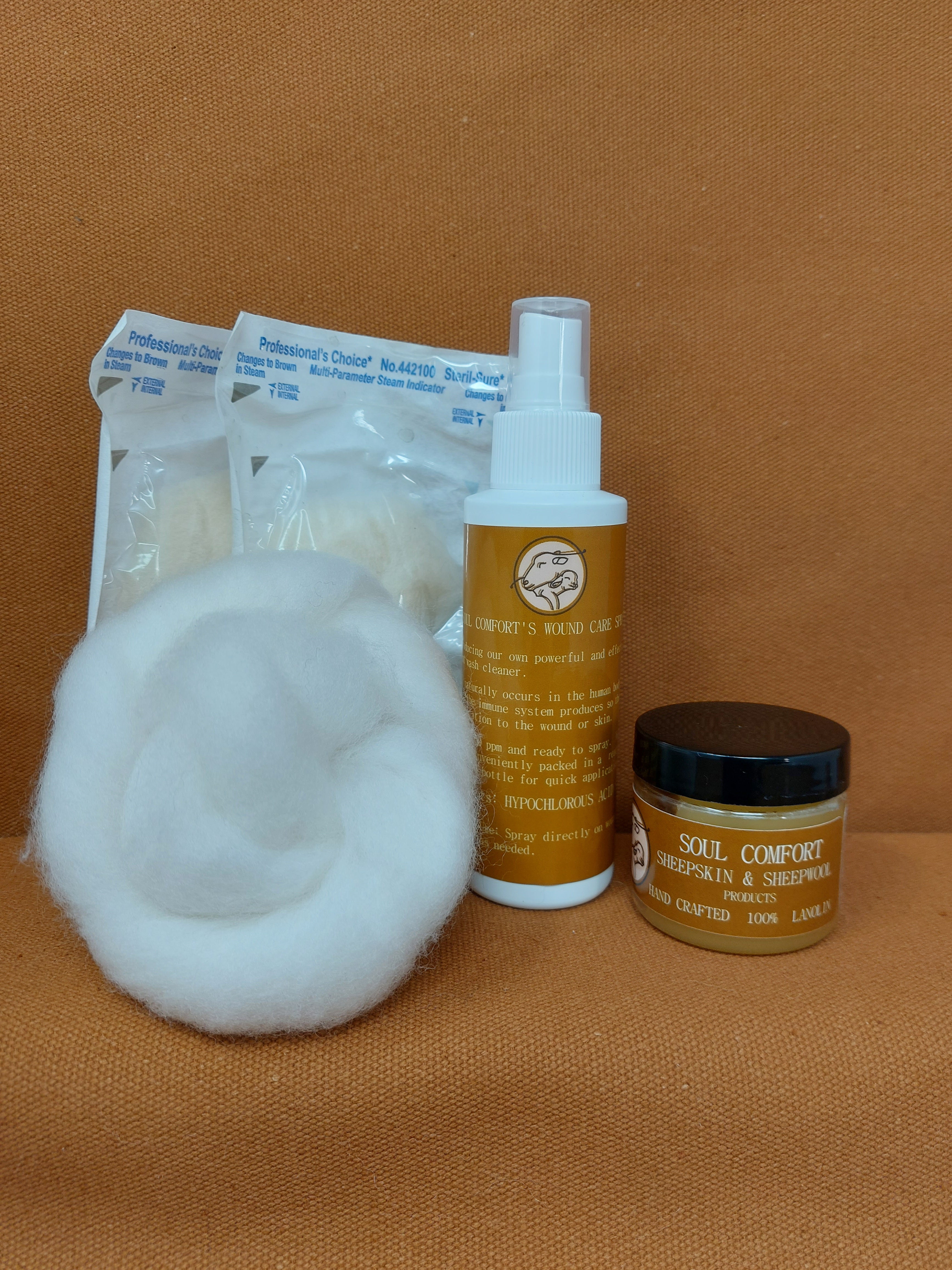 Professional Wound Care Kit for First Aid & Home Use - Essential Medical Supplies for Cuts, Scrapes & Burns