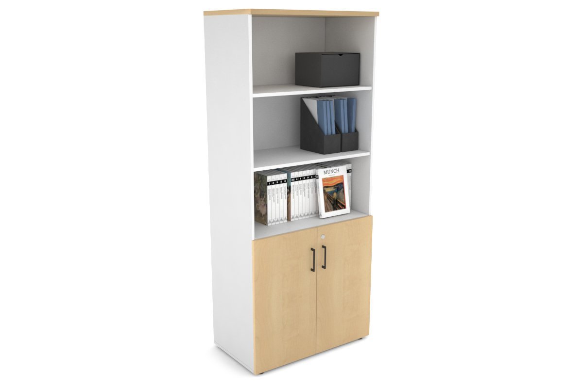 Large Storage Cabinet with Small Doors - 800W x 1870H x 450D - Perfect for Uniform Organization in Schools, Offices & Retail Stores
