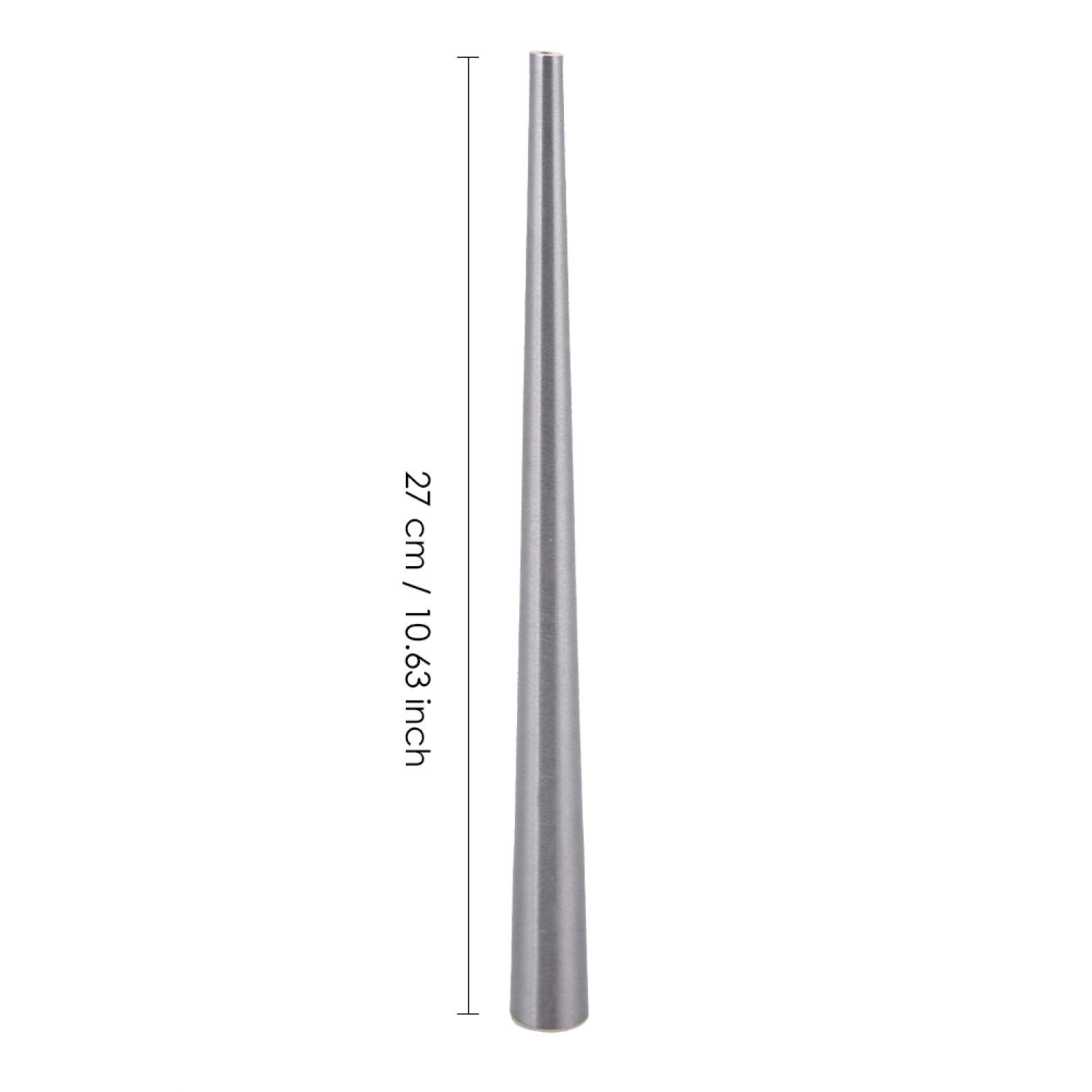 Premium Stainless Steel Ring Enlarger & Jewelry Sizing Tool - 27cm Professional Ring Mandrel for Jewelry Making, Ring Resizing, Shaping and Forming - Perfect for Jewelers, DIY Crafts, and Home Jewelry Repair