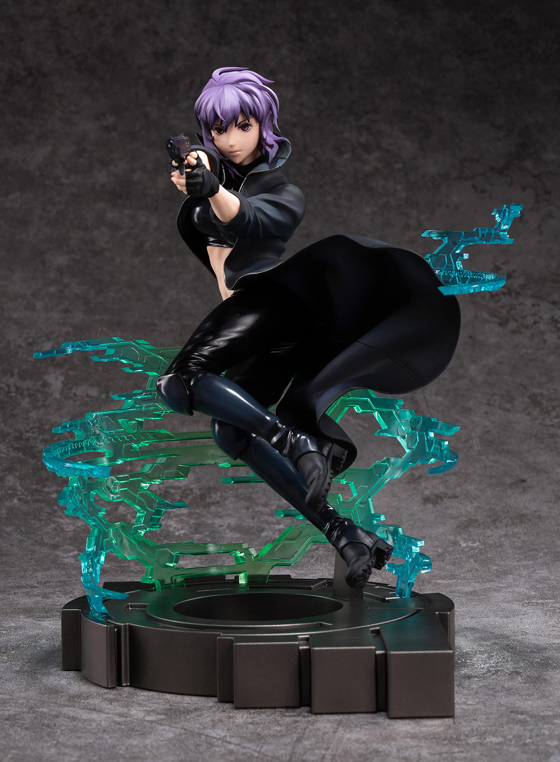 Ghost in The Shell: Stand Alone Complex 2nd GIG - Motoko Kusanagi 1:7 Scale PVC Figure - Anime Collectible for Fans & Display - Perfect for Home, Office, or Gaming Room Decor