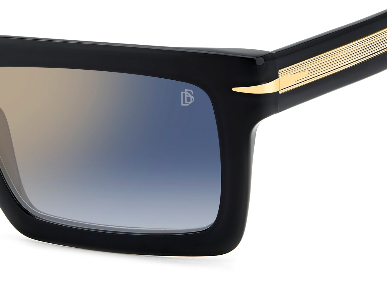 David Beckham DB7126/S Men's Sunglasses - Polarized UV Protection Aviator Style for Driving, Outdoor Sports & Fashion