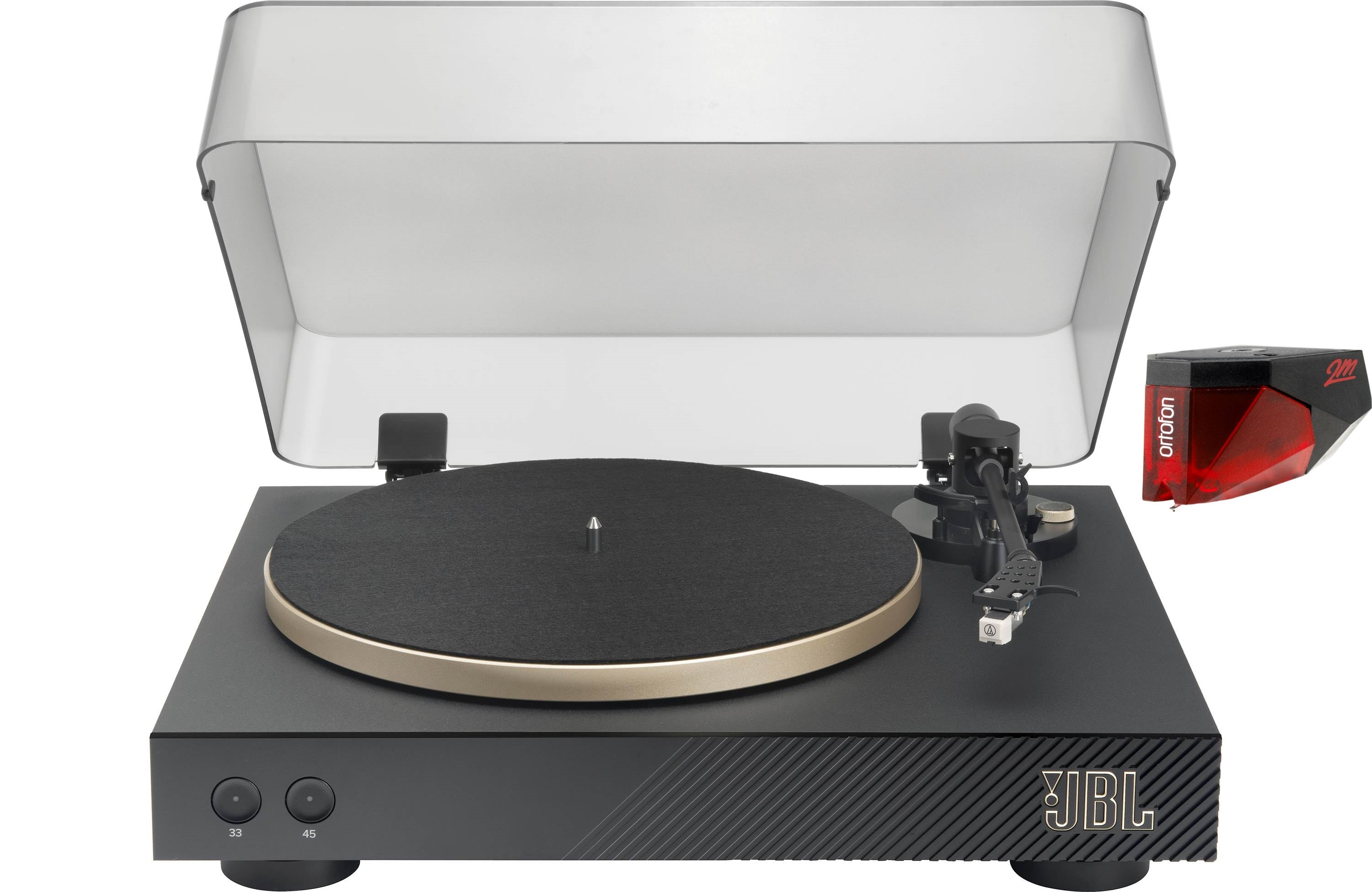 Black and Gold with Ortofon 2M Blue Cartridge