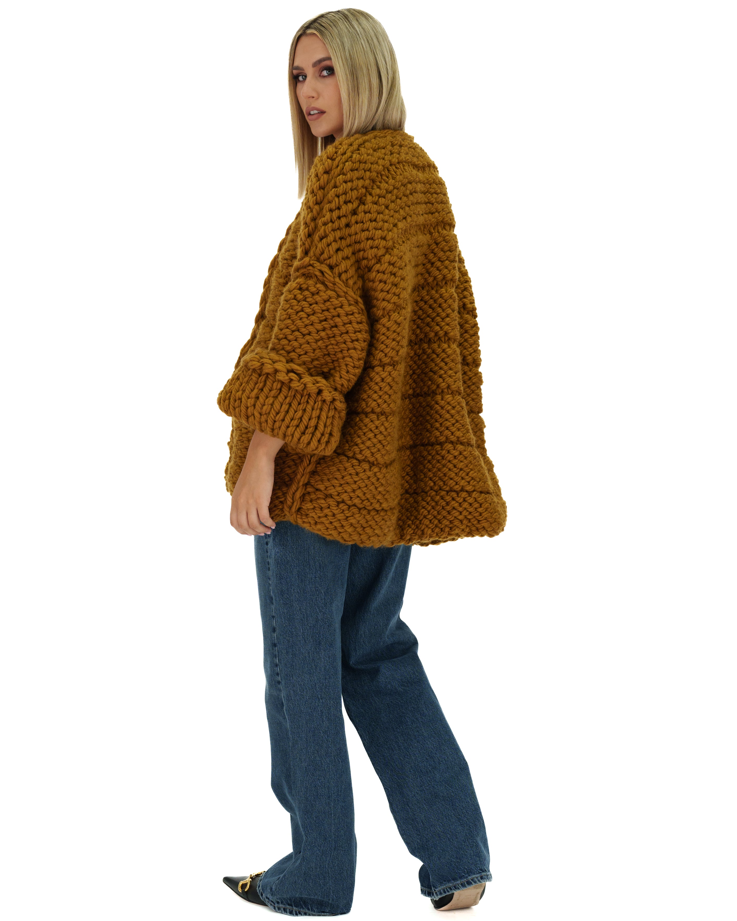Cozy Lana Chunky Knit Cardigan for Women - Soft Oversized Sweater for Fall & Winter - Perfect for Layering, Lounging & Casual Outfits