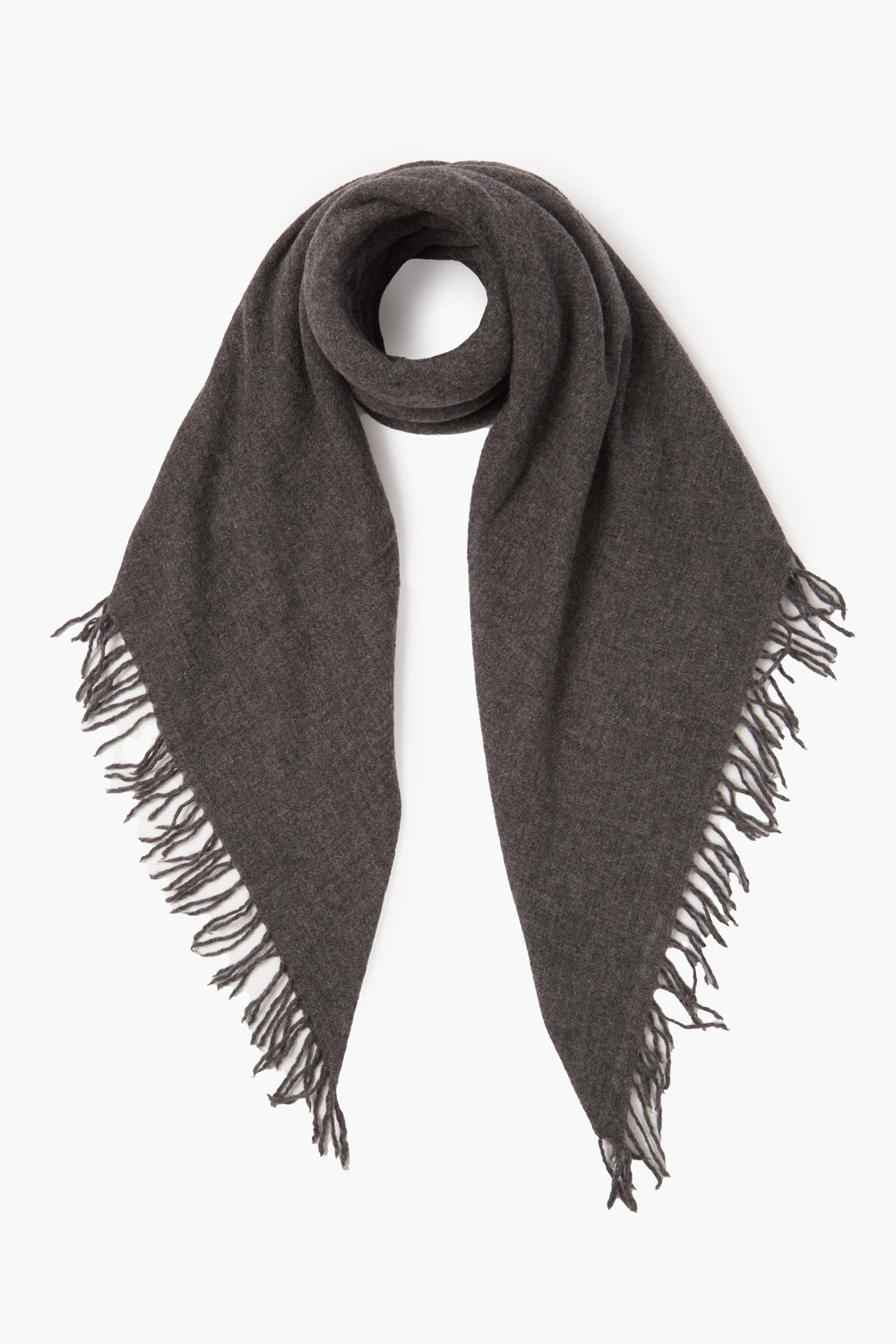 100% Pure Cashmere Scarf for Women & Men - Soft & Warm Winter Accessory in Charcoal Grey - Perfect for Cold Weather, Travel & Gift Giving