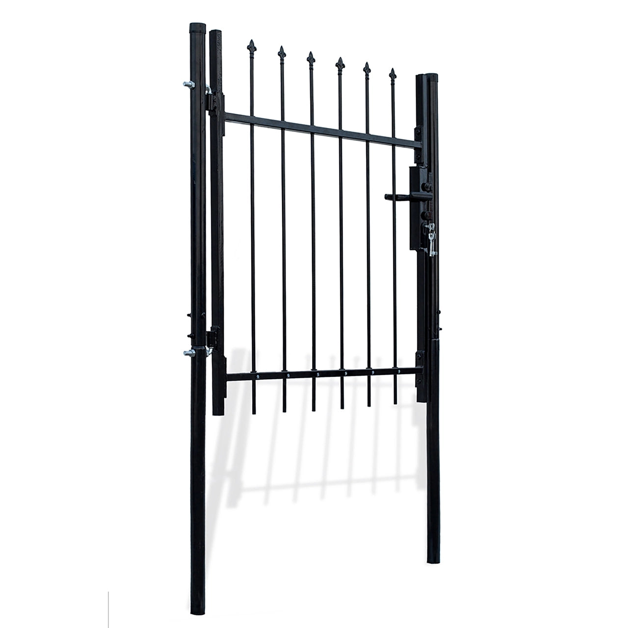 Aleko DIY Steel Pedestrian Gate Kit - ATHENS Style 3x5 Feet - Durable & Easy Installation for Backyard, Garden, and Driveway Security