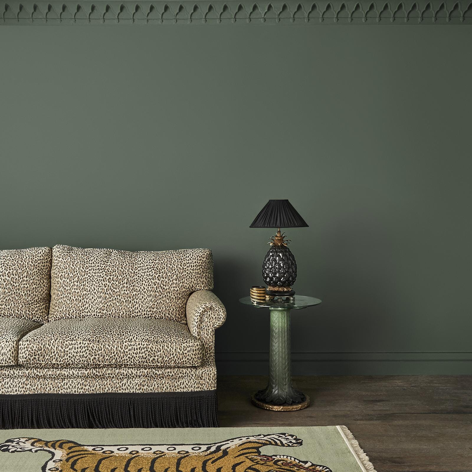Premium SABER Rug in Sage Green - Soft & Durable Area Rug for Living Room, Bedroom, or Nursery - Eco-Friendly Home Decor