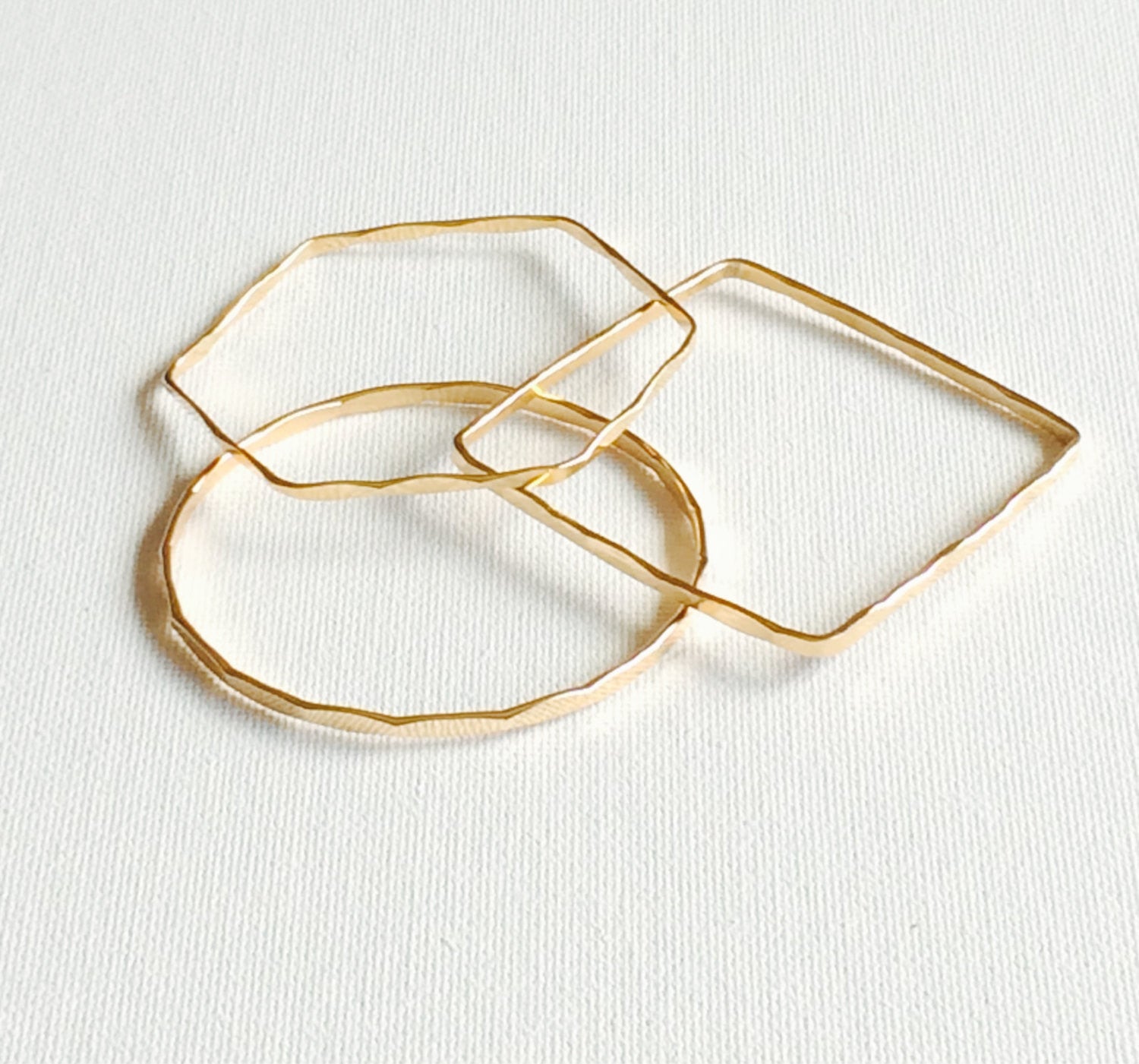 THEA Bangles Set (B189) - Elegant Stackable Bracelets for Women, Fashion Jewelry Gift for Her - Perfect for Parties, Weddings & Everyday Wear