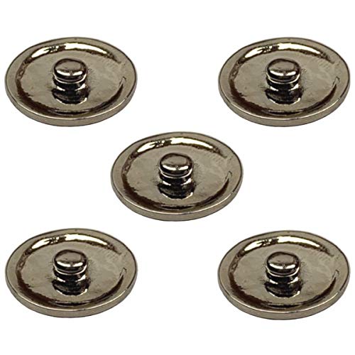 5-Piece Snap Charm Set for Real Charming Premium Decorative Badge Reel - Retractable ID Holder with Belt Clip (Holiday Collection) - Perfect for Nurses, Teachers & Office Professionals