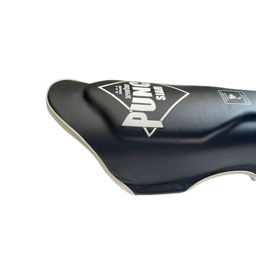 Premium Siam™ Leather Shin Pads - High-Quality Soccer Shin Guards for Men & Women - Perfect for Training, Matches & Sports Protection