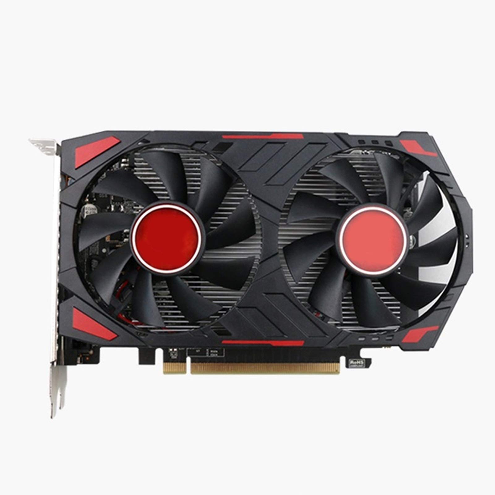 MDZZ GTX 750 Ti 2GB GDDR5 128Bit Graphics Card - Compatible with NVIDIA GeForce GTX 750/750Ti - HDMI VGA DVI Ports for Gaming & Video Editing - Perfect for PC Builds, eSports & 1080p Gaming