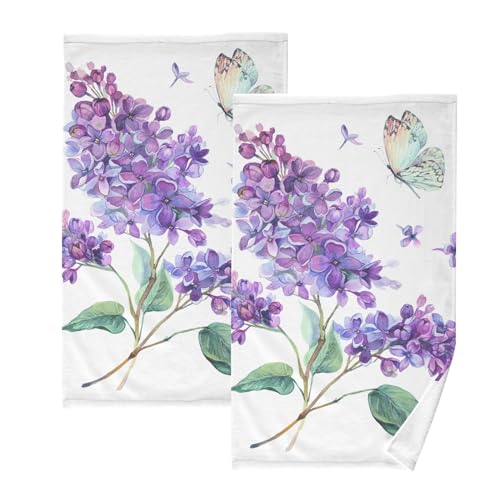 Butterfly Purple Flowers