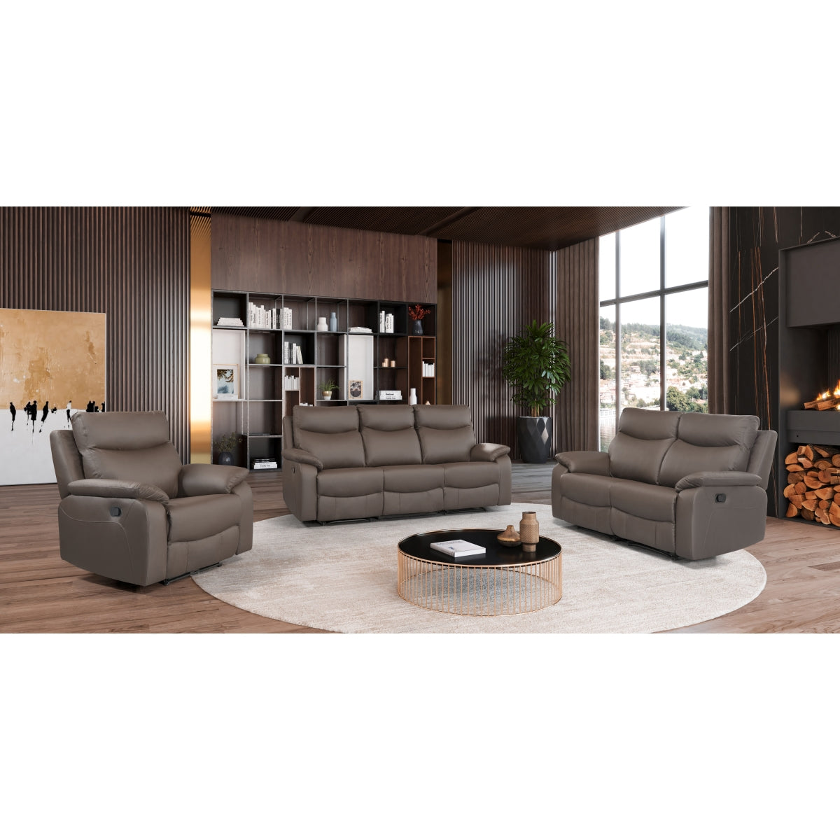 CozyCloud Recliner Chair - Ultra Soft Comfortable Lounge Chair for Living Room, Bedroom & Office - Perfect for Relaxing, Reading & Napping
