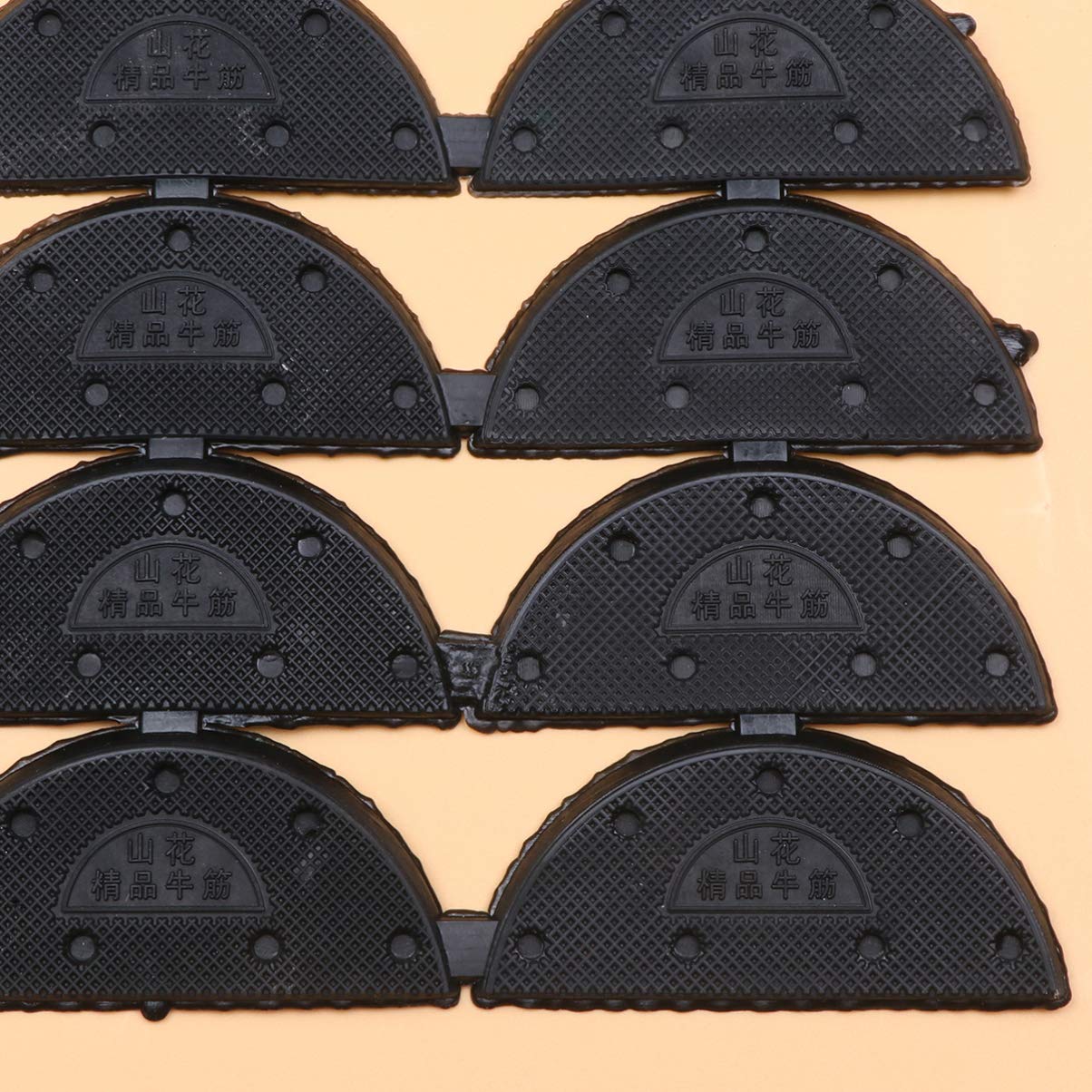 EXCEART 28 Pairs Anti-Slip High Heel Pads - Wear-Resistant Shoe Sole Stickers for Heel Repair & Skid Proof Protection (Large, Black) - Perfect for High Heels, Pumps & Dress Shoes