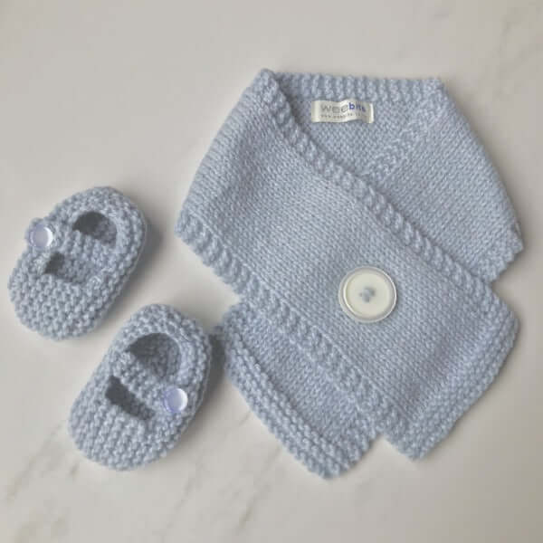 Stylish Button Scarf & Adorable Baby Mary Jane Shoes - Perfect for Winter Outfits & Special Occasions