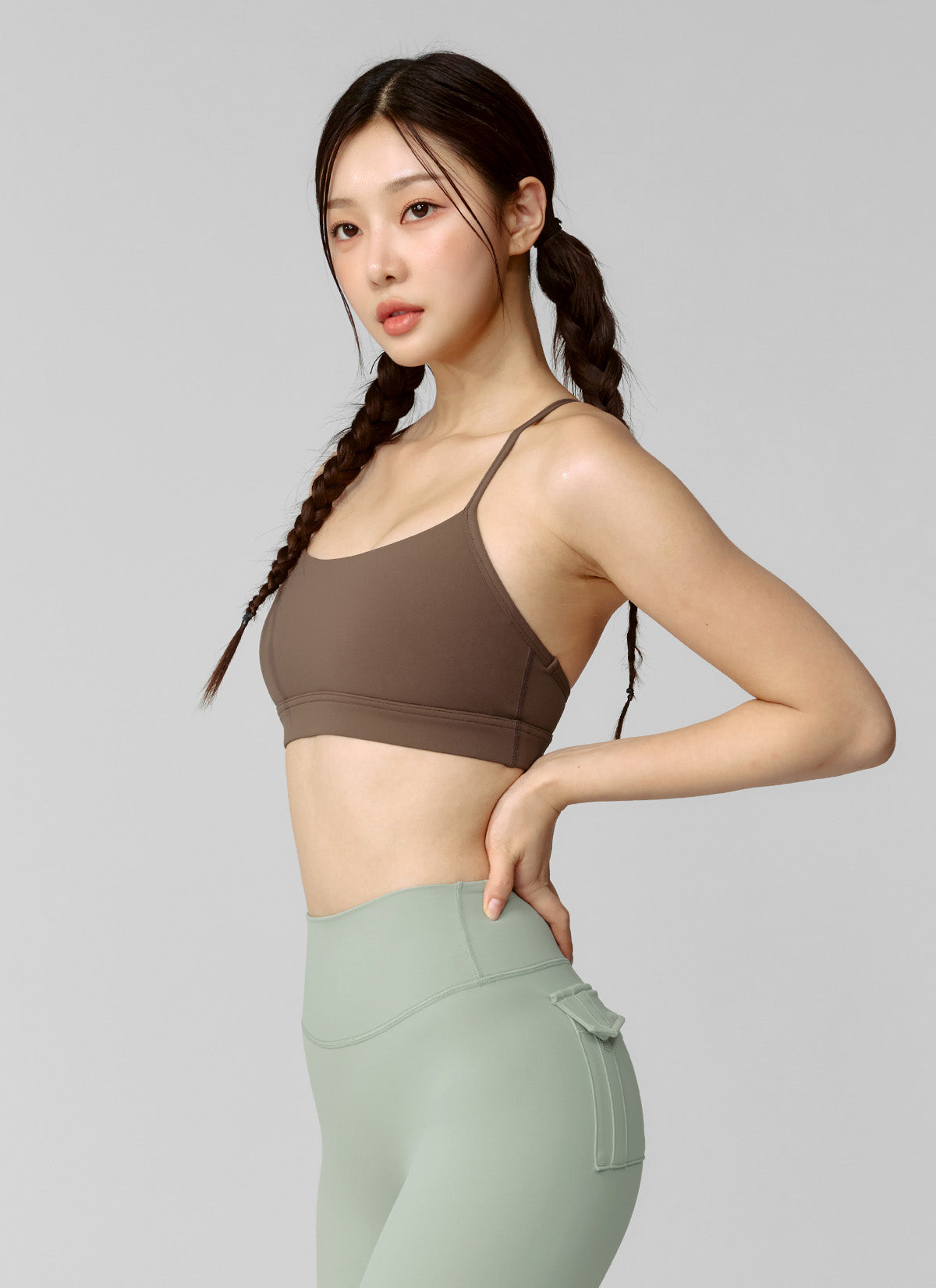 Black Label Signature Breathe Racerback Sports Bra Top - High Support Workout & Yoga Activewear for Women