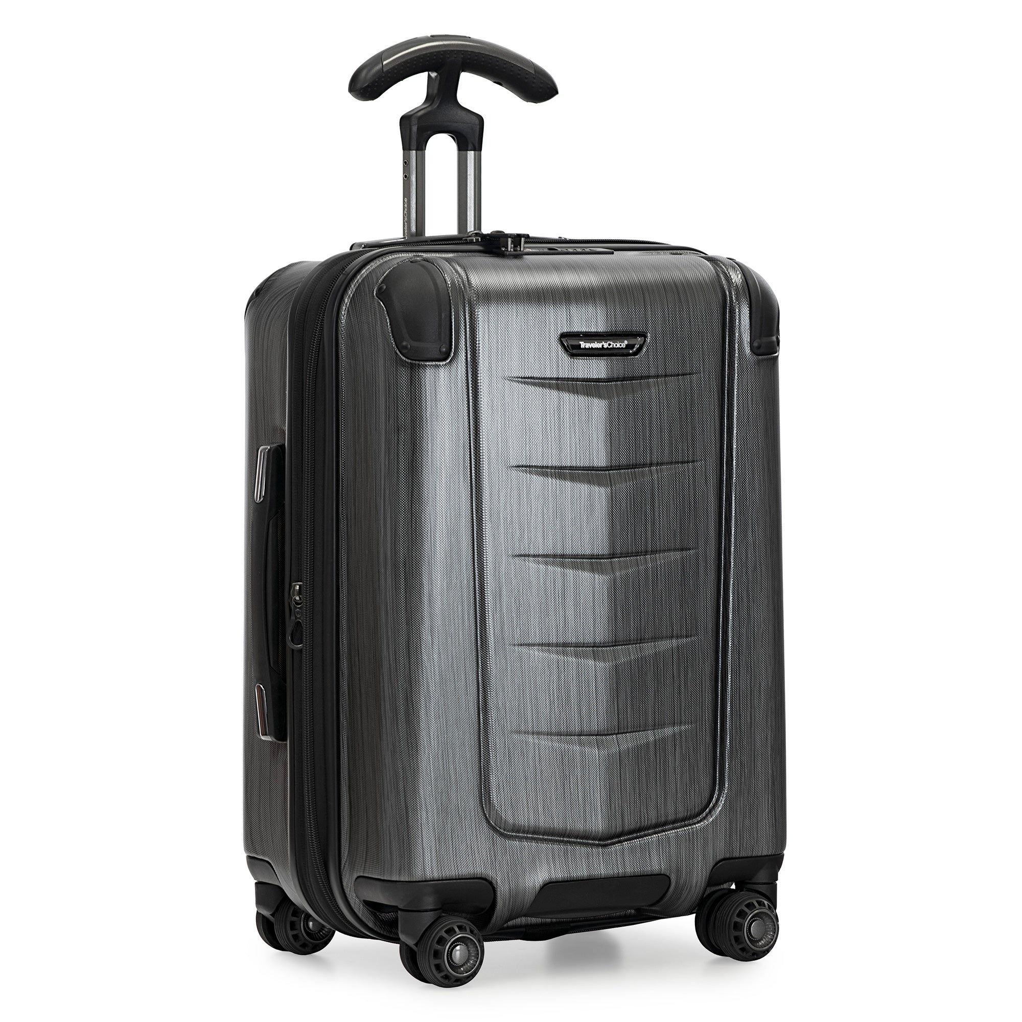 Silverwood Hardshell Carry On Luggage - Lightweight Expandable Suitcase for Air Travel, Business Trips & Weekend Getaways | TSA Approved Spinner Wheels & Durable ABS Material