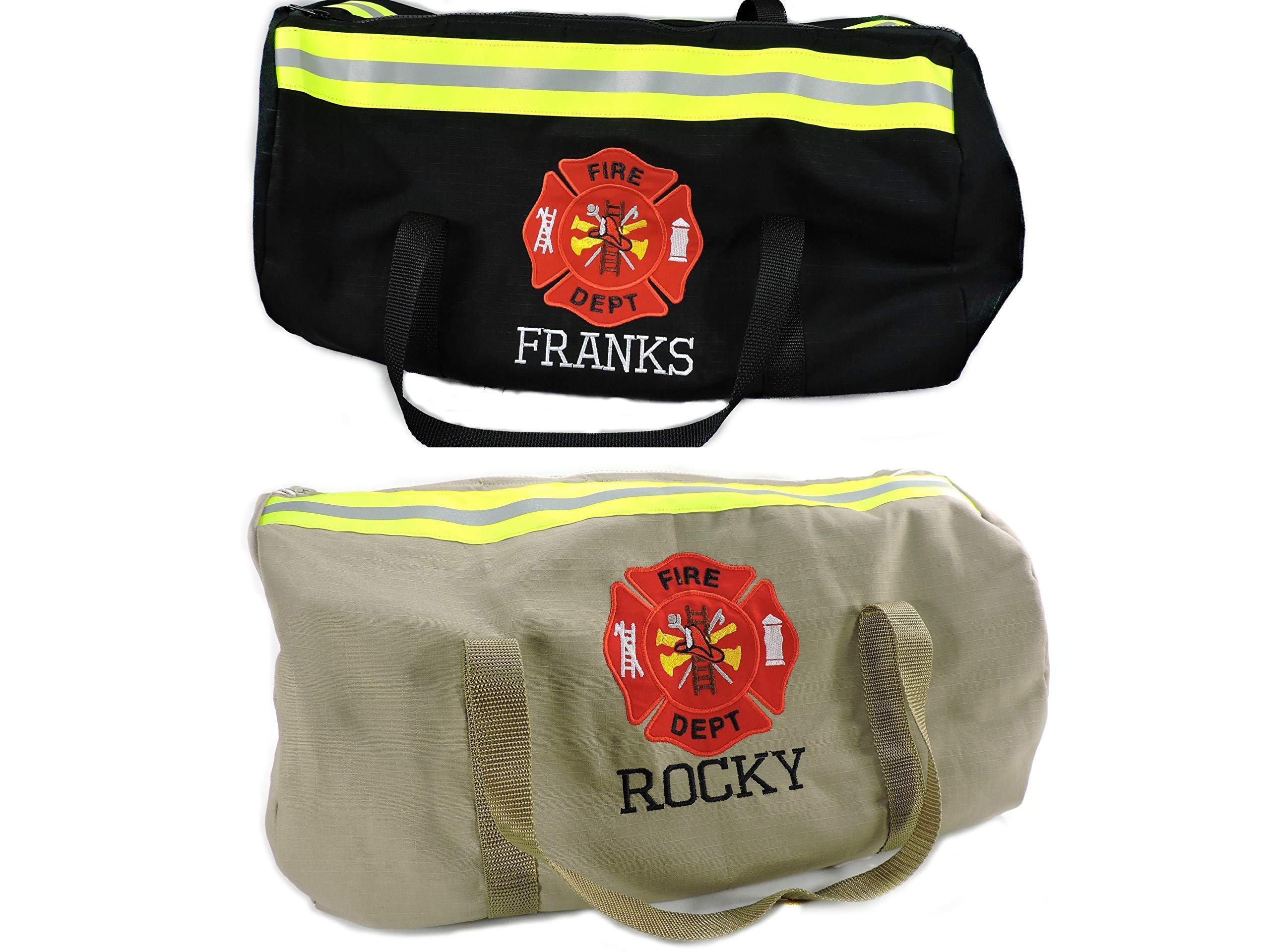 Firefighter Duffle Bag - Personalized Gym Bag Set for Firefighters - Durable & Spacious for Workouts, Travel & Emergency Gear Storage