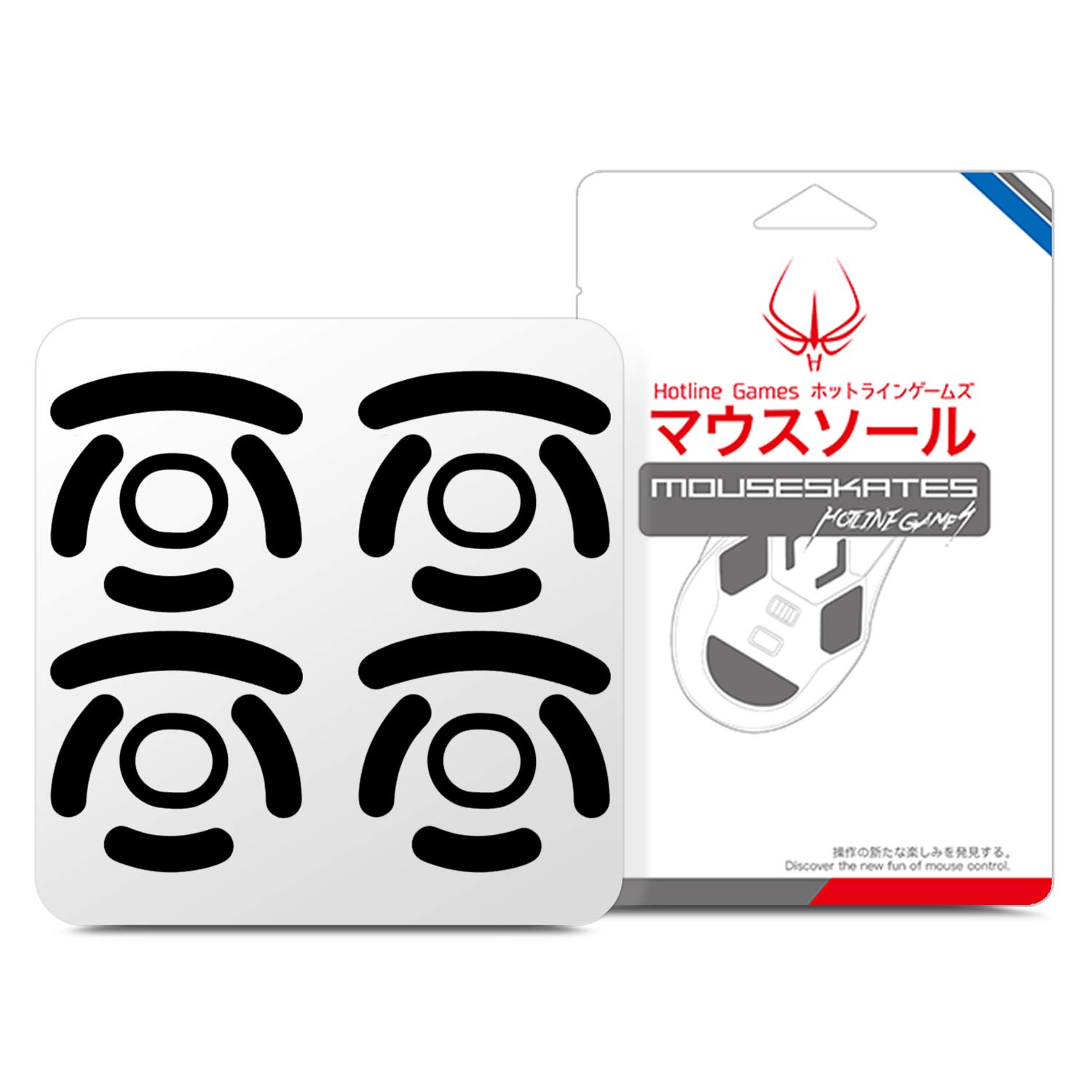 Ultra-Thin 0.23mm PTFE Mouse Feet Skates - 4 Sets for Logitech G Pro Wireless Gaming Mouse | Smooth Glide, Easy Installation, Protects Original Mouse Feet | Perfect for Competitive Gaming & Office Work