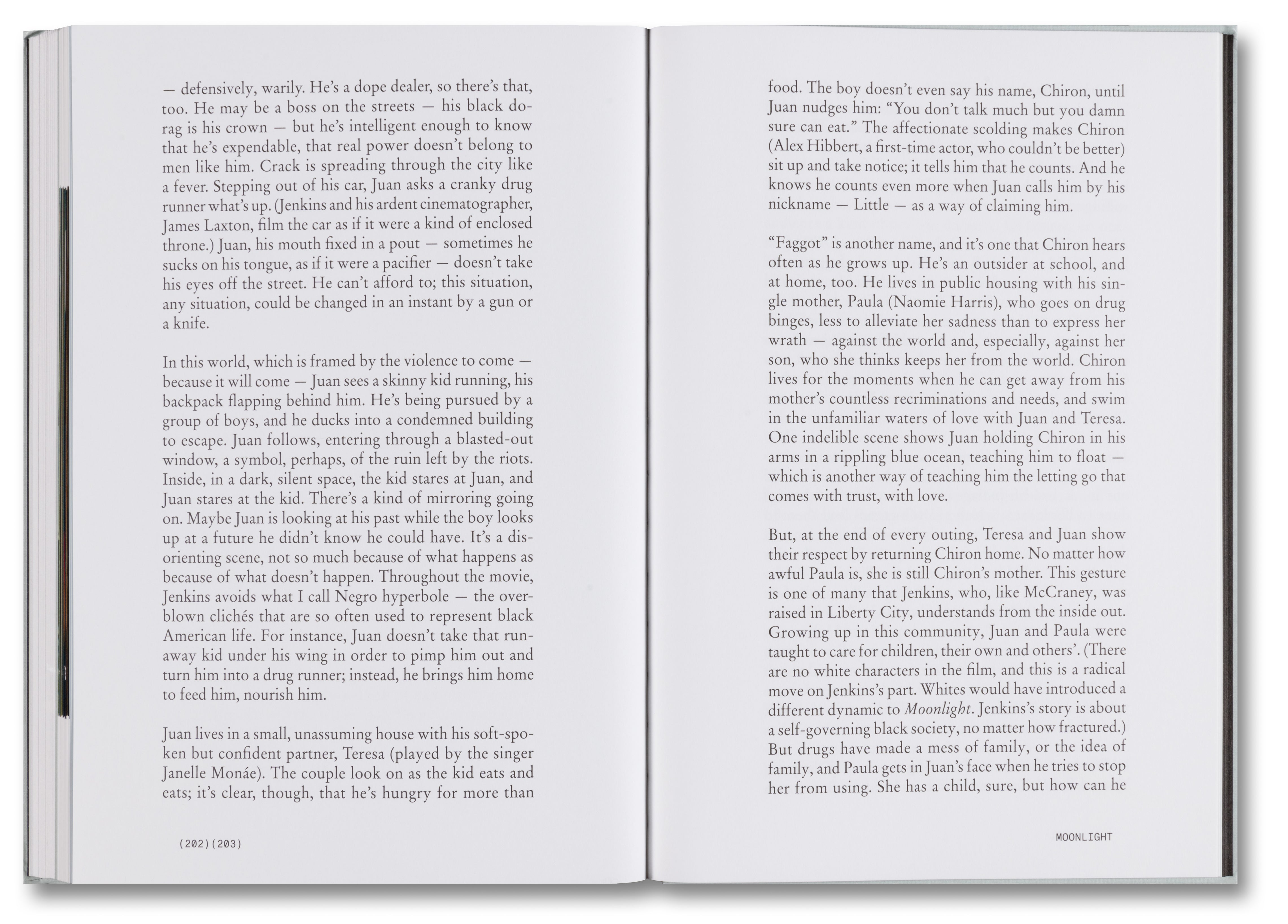 Barry Jenkins Moonlight Screenplay Book - A24 Hardcover Edition | Film Study, Screenwriting Inspiration & Movie Memorabilia Collection