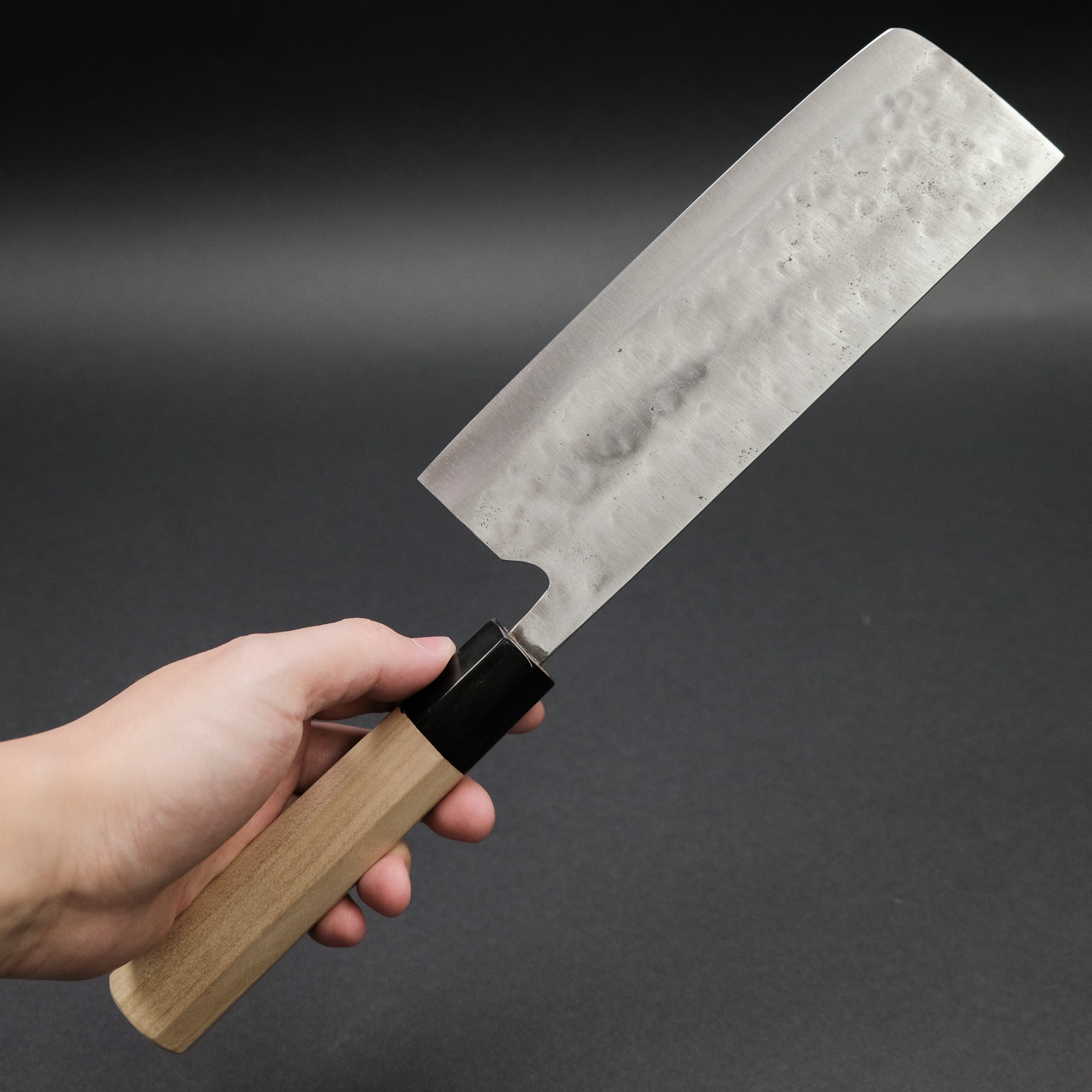 Premium Teruyasu Fujiwara Maboroshi White #1 Nakiri Knife 180mm - Japanese Ho Wood Handle - Professional Chef's Vegetable Knife for Slicing, Dicing & Chopping - Perfect for Home Cooks & Sushi Chefs