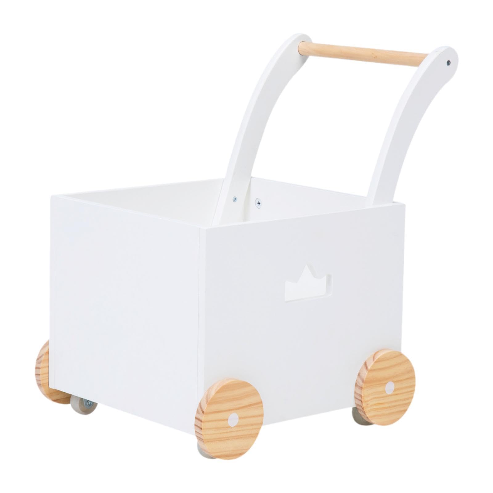 Qialexicon Baby Push Walker Cart for Toddlers Ages 3+ | Learning Walking Toy with Adjustable Handle | Perfect for Indoor & Outdoor Play, First Steps Assistance, and Early Childhood Development
